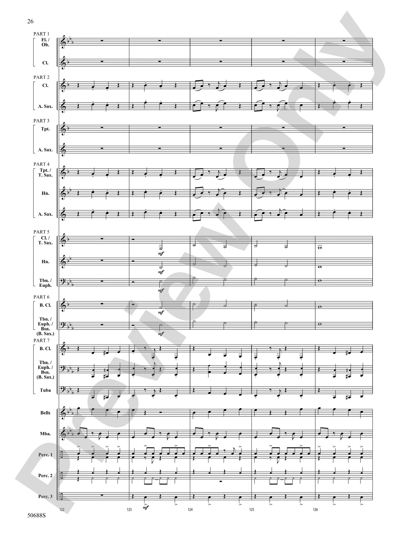 The Country Club Stomp!: Concert Band Conductor Score & Parts - ColorFlex version