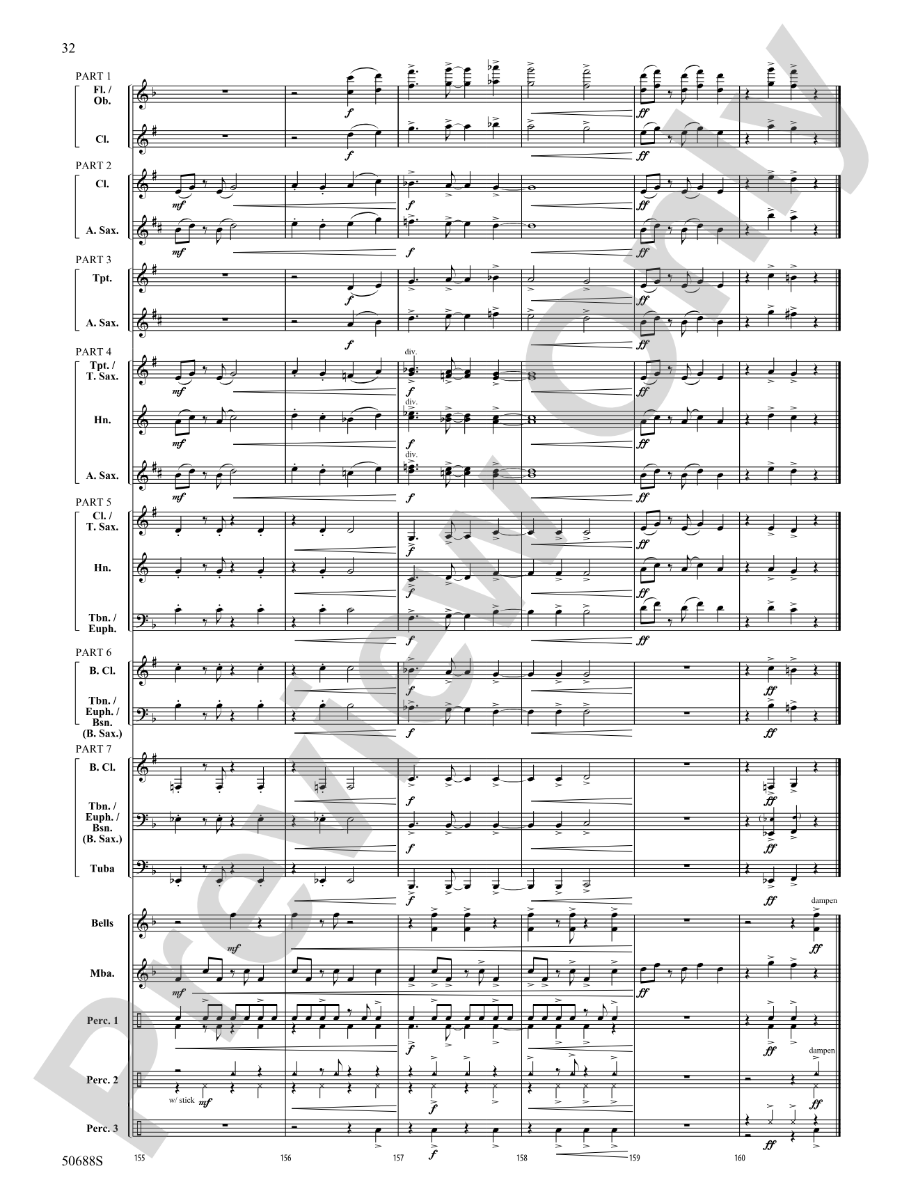 The Country Club Stomp!: Concert Band Conductor Score & Parts - ColorFlex version