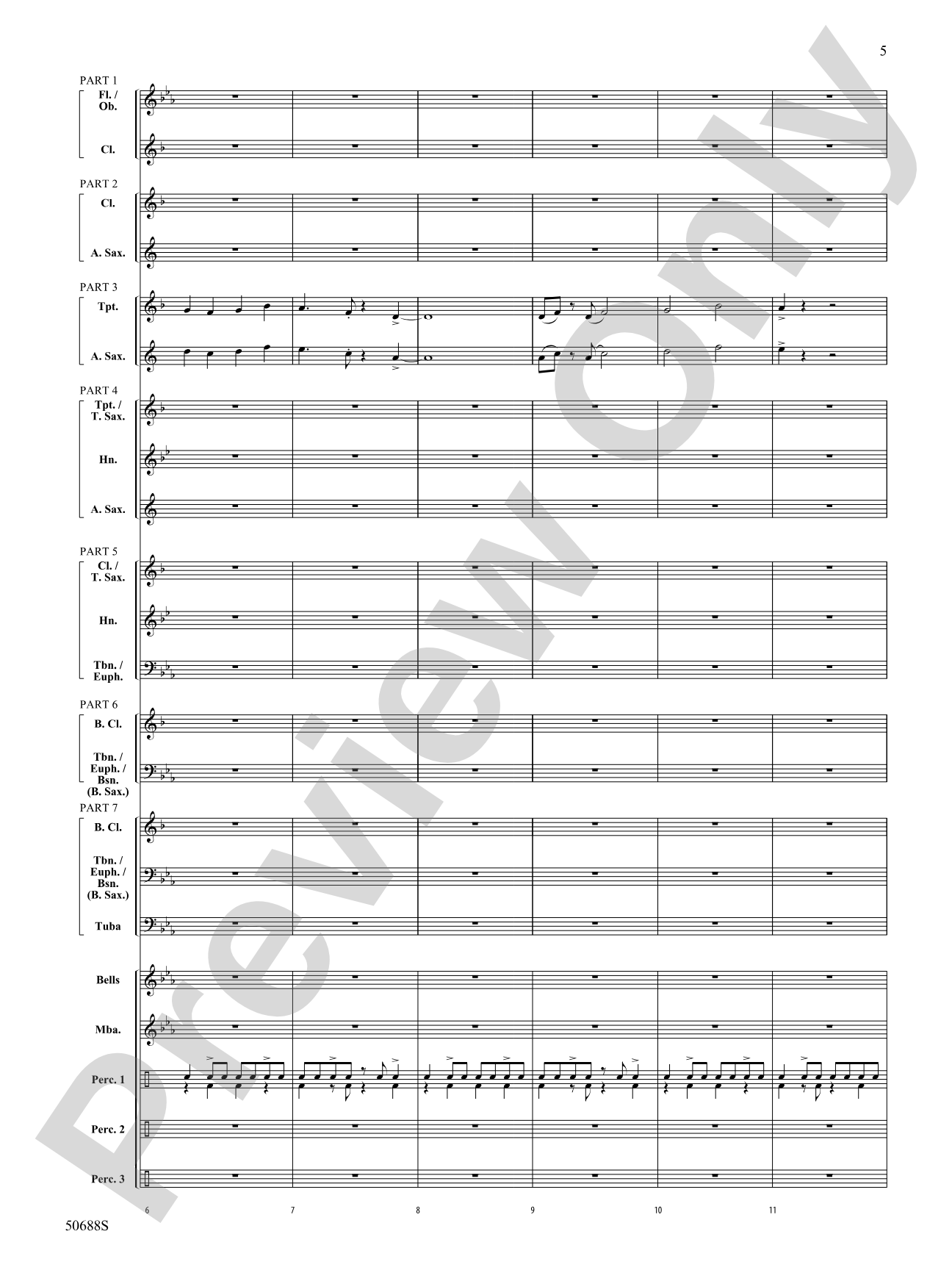 The Country Club Stomp!: Concert Band Conductor Score & Parts - ColorFlex version