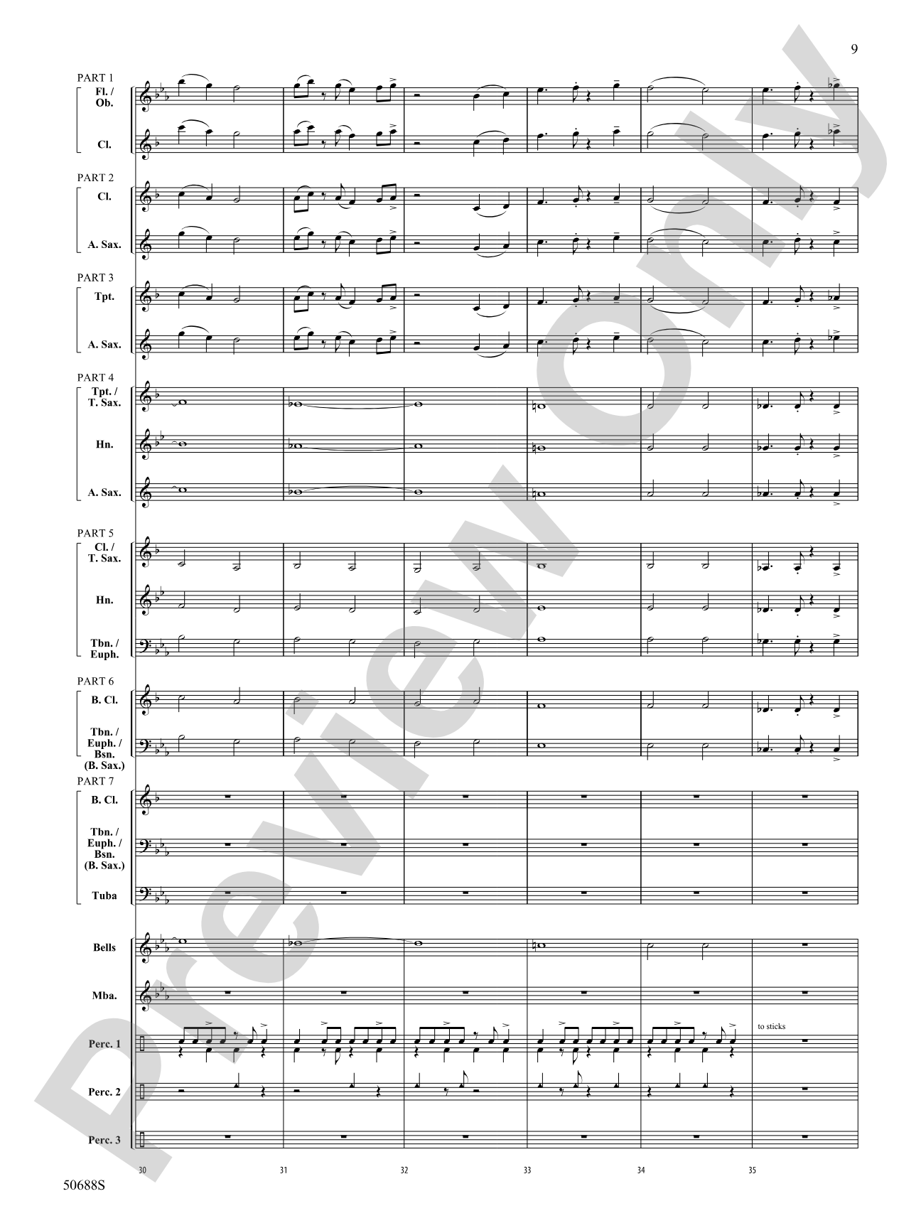 The Country Club Stomp!: Concert Band Conductor Score & Parts - ColorFlex version