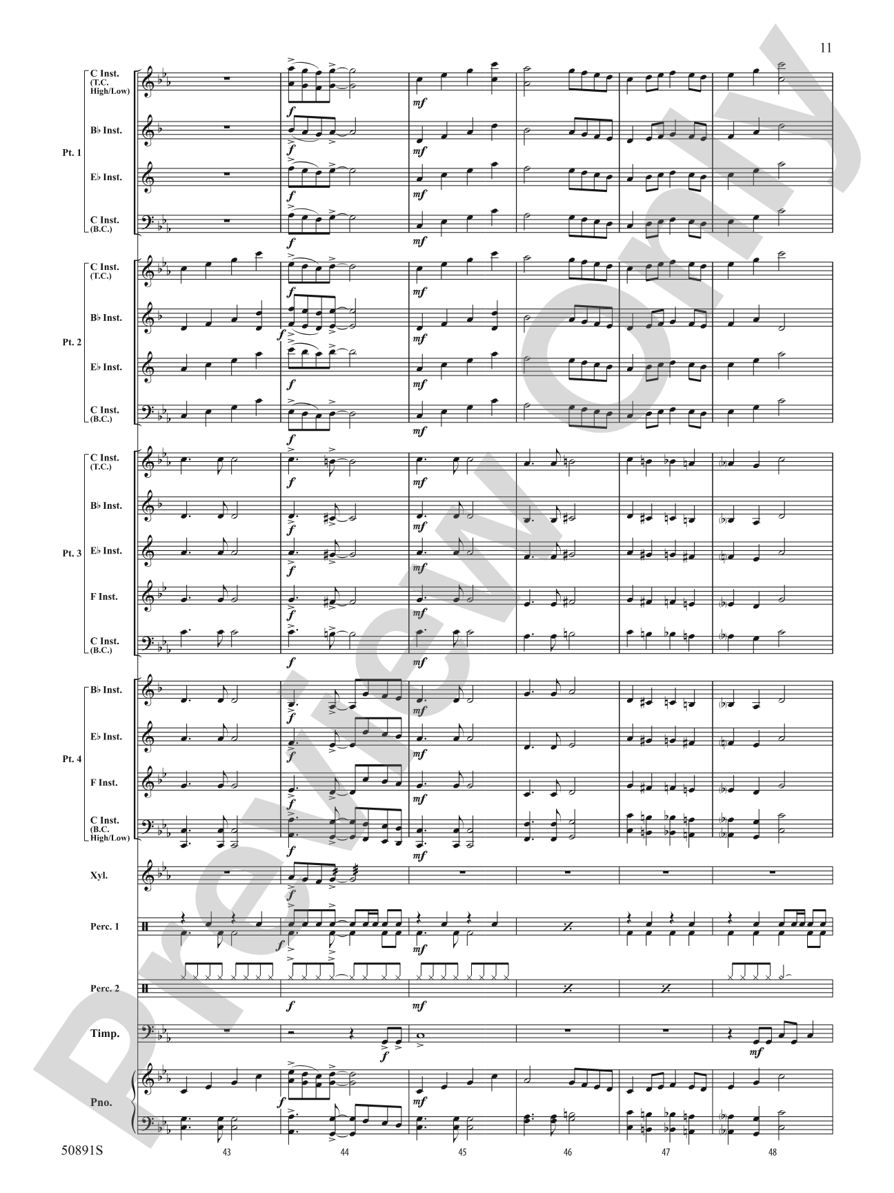 Dr. ROCKenstein: Flexible Band/String Ensemble Score & Parts