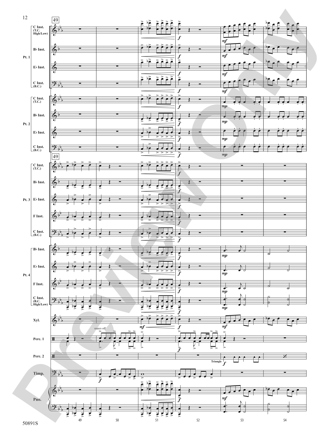 Dr. ROCKenstein: Flexible Band/String Ensemble Score & Parts