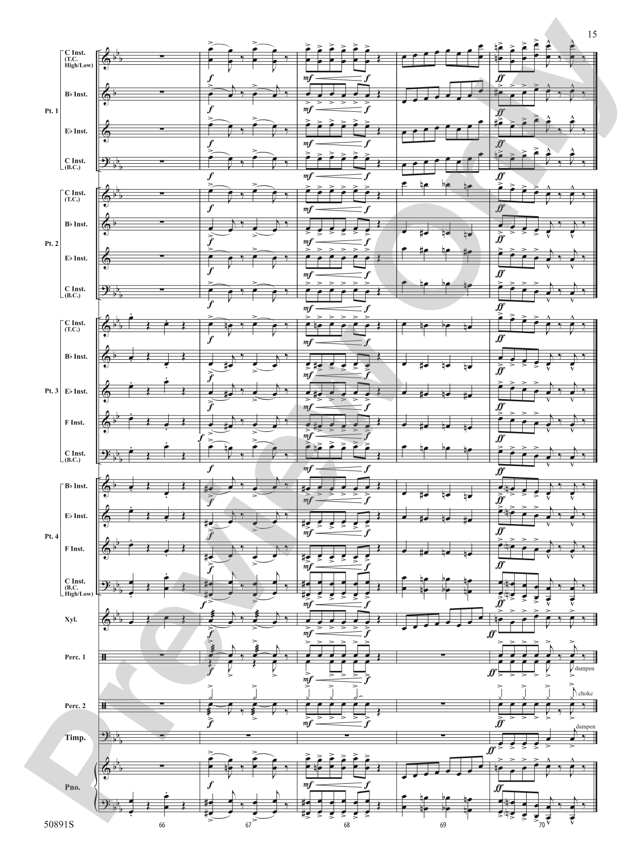 Dr. ROCKenstein: Flexible Band/String Ensemble Score & Parts