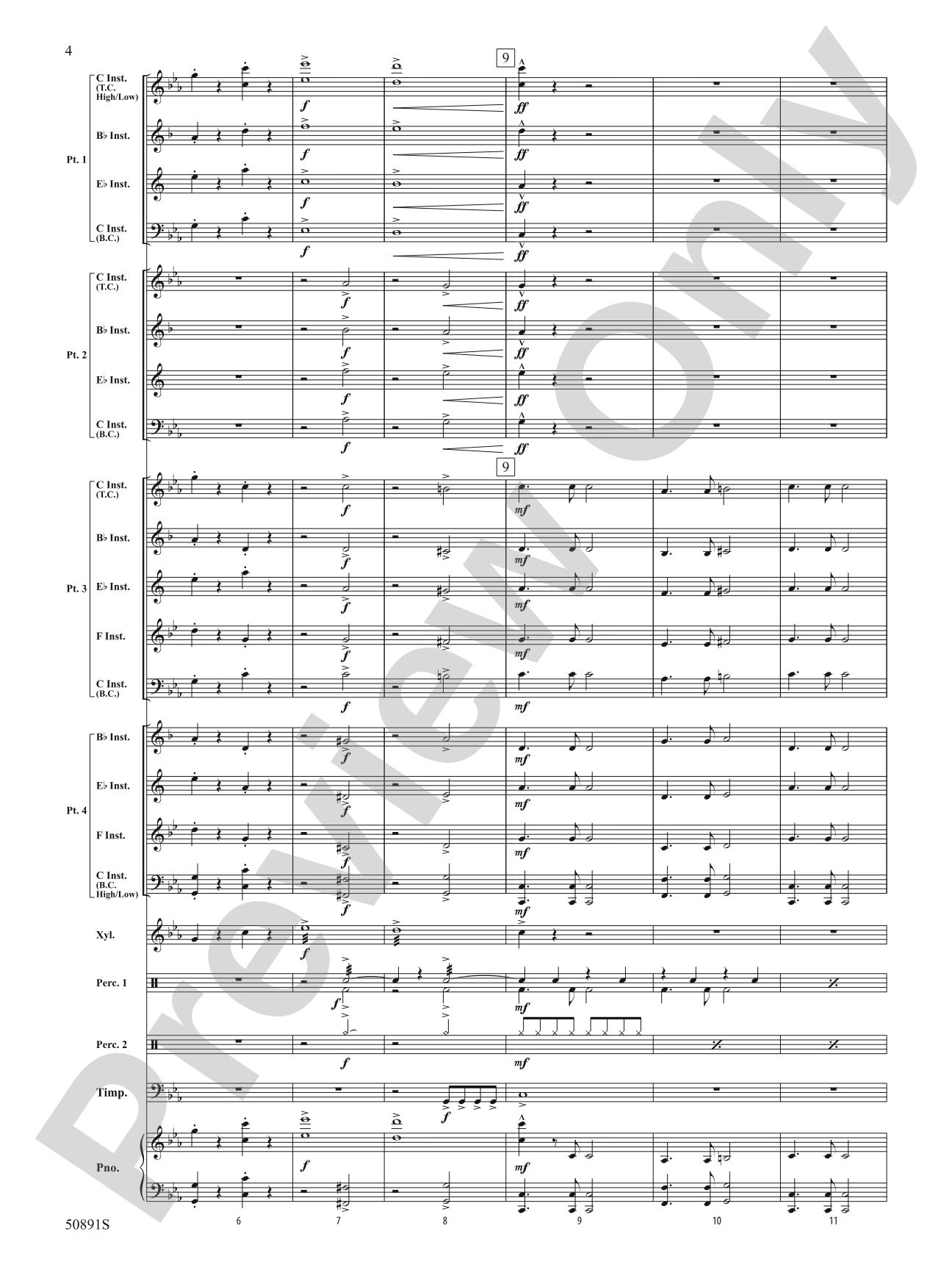 Dr. ROCKenstein: Flexible Band/String Ensemble Score & Parts