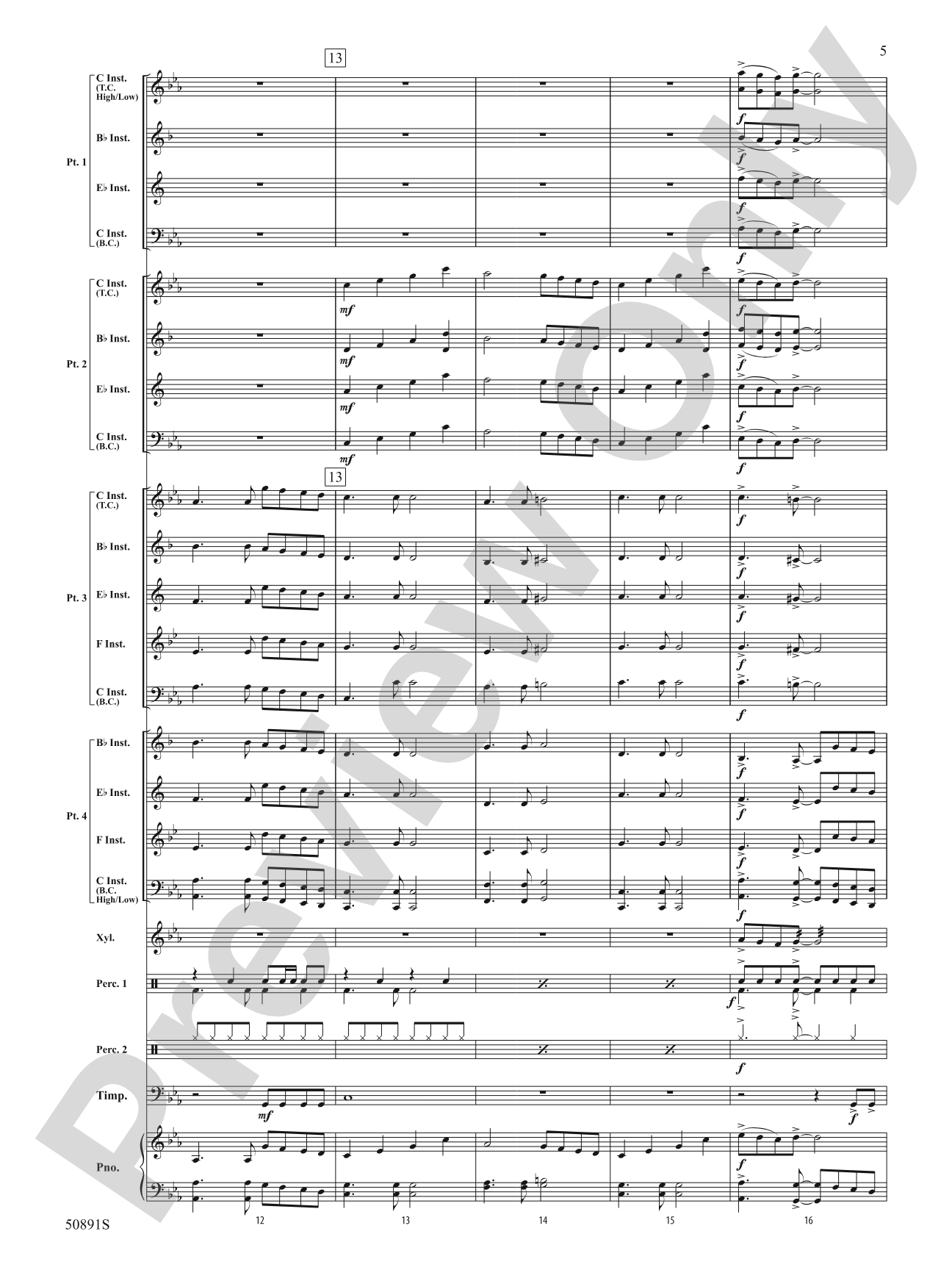 Dr. ROCKenstein: Flexible Band/String Ensemble Score & Parts