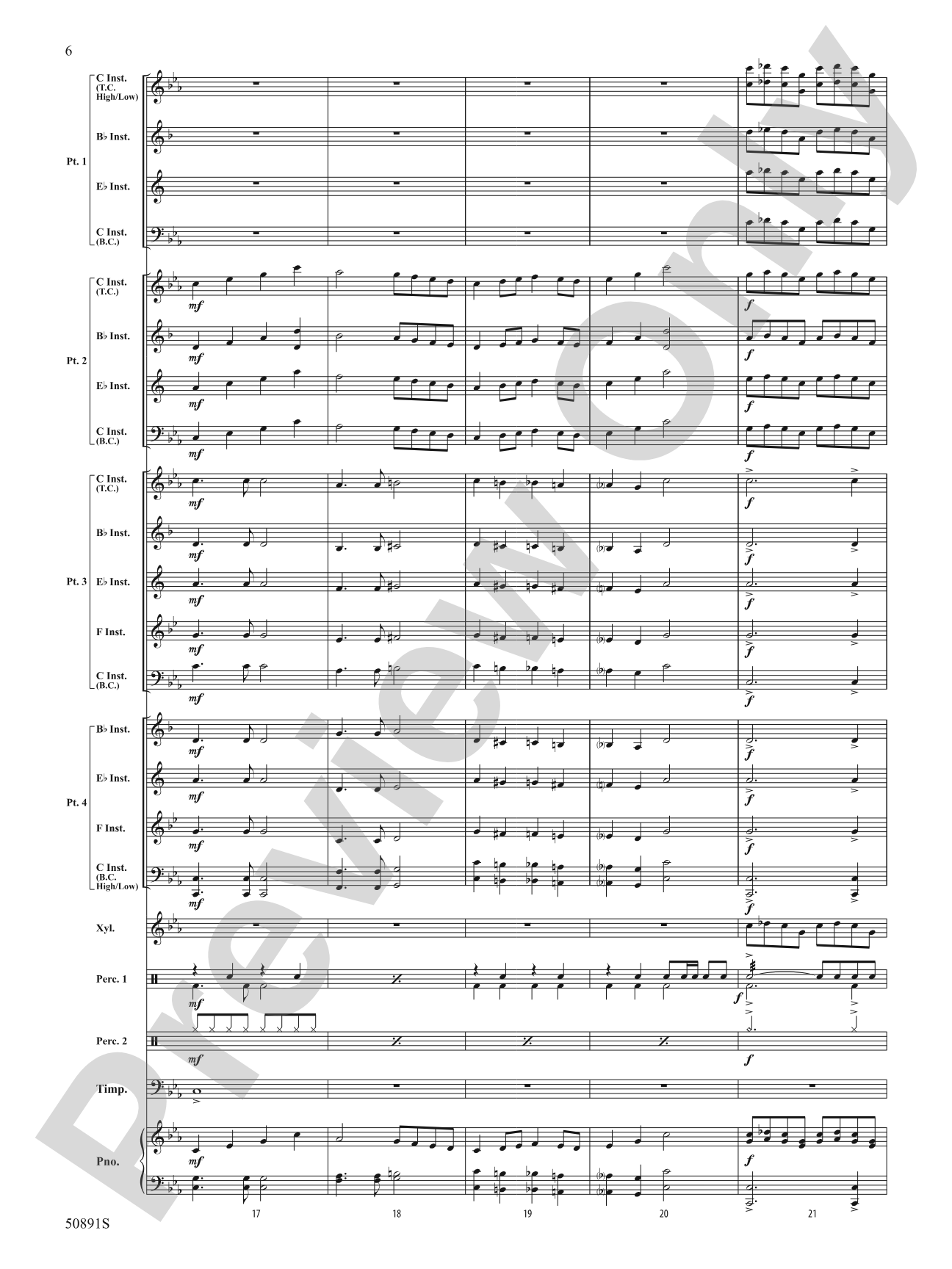 Dr. ROCKenstein: Flexible Band/String Ensemble Score & Parts