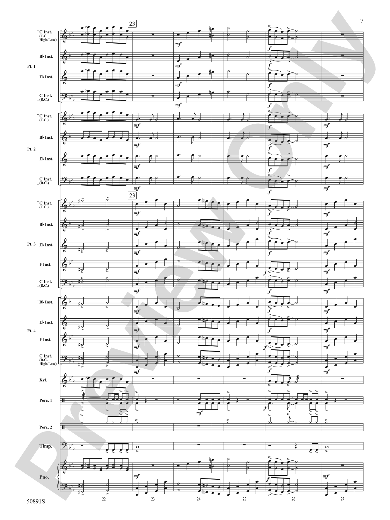 Dr. ROCKenstein: Flexible Band/String Ensemble Score & Parts
