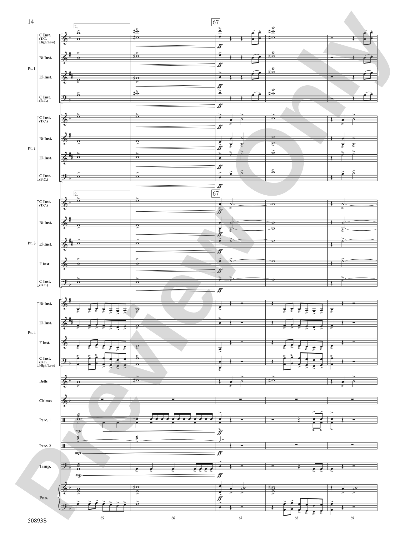 Castles and Dragons: Flexible Band/String Ensemble Score & Parts