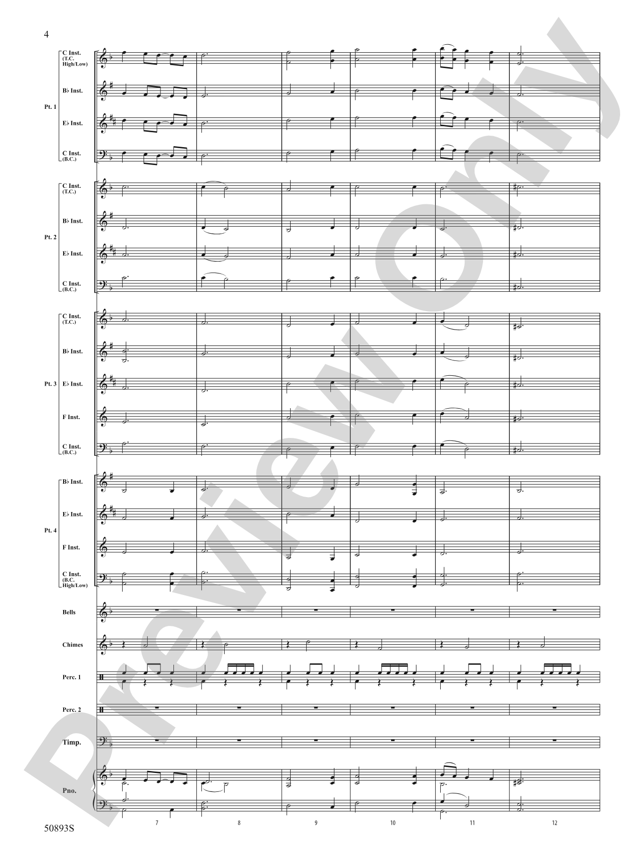 Castles and Dragons: Flexible Band/String Ensemble Score & Parts