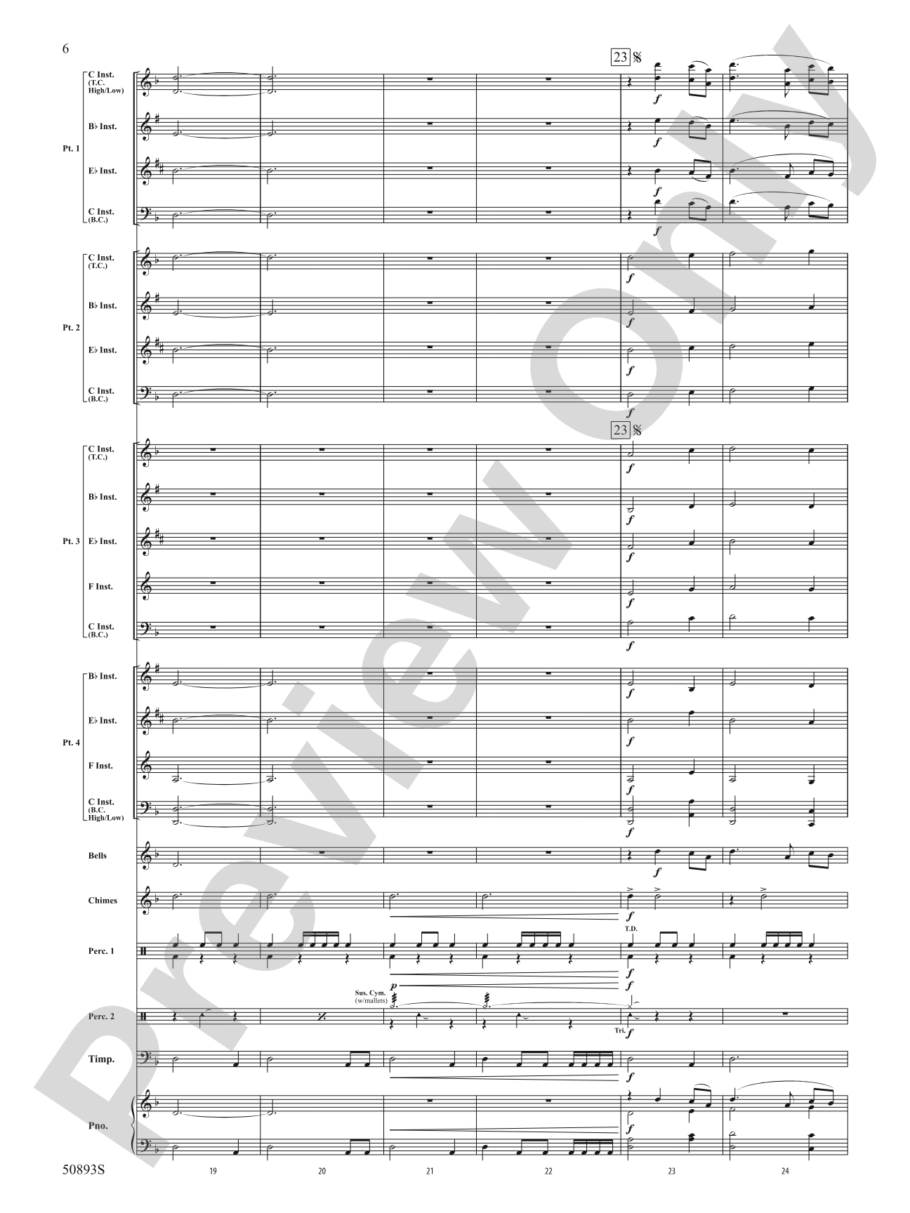 Castles and Dragons: Flexible Band/String Ensemble Score & Parts