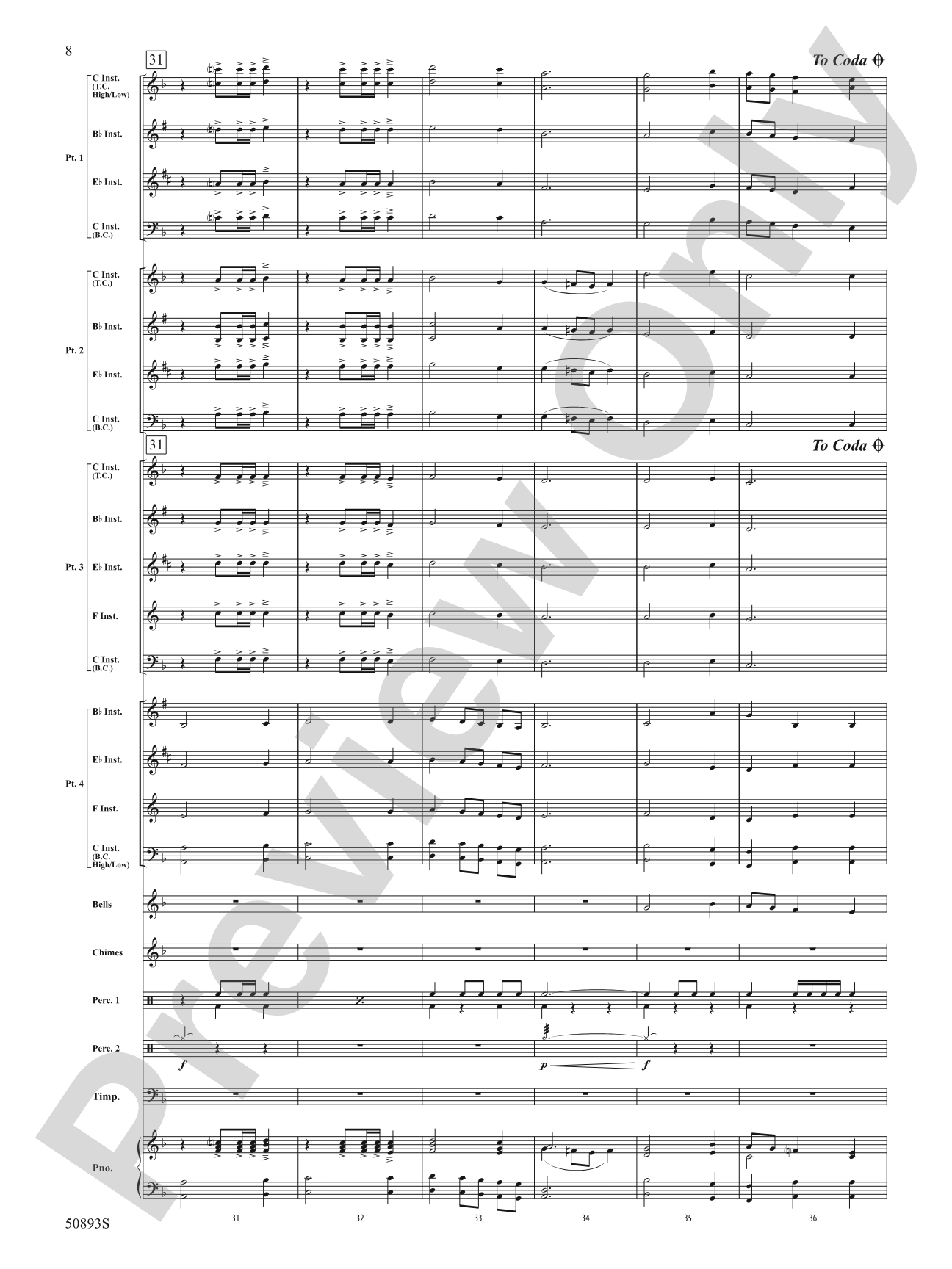 Castles and Dragons: Flexible Band/String Ensemble Score & Parts