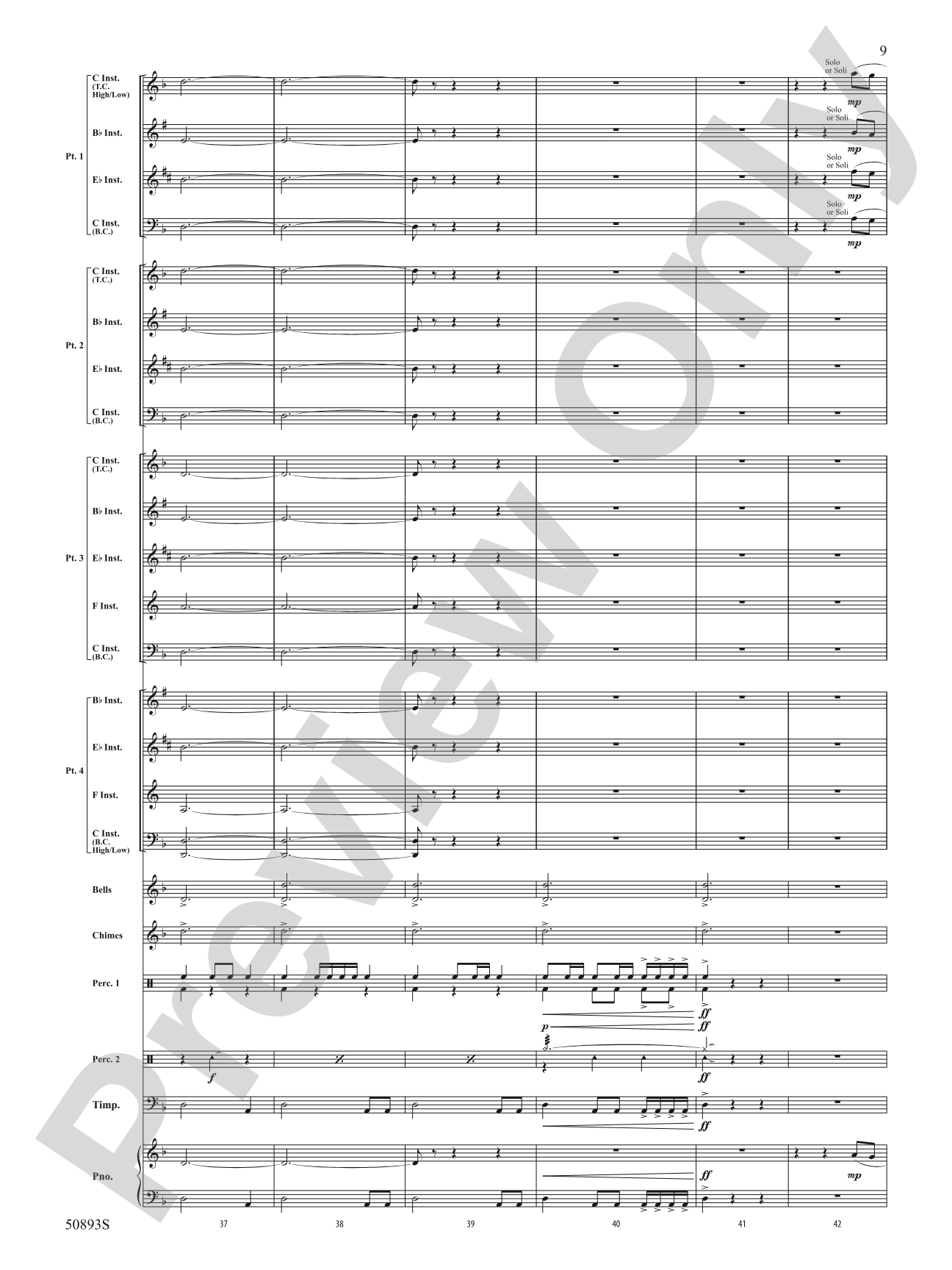 Castles and Dragons: Flexible Band/String Ensemble Score & Parts
