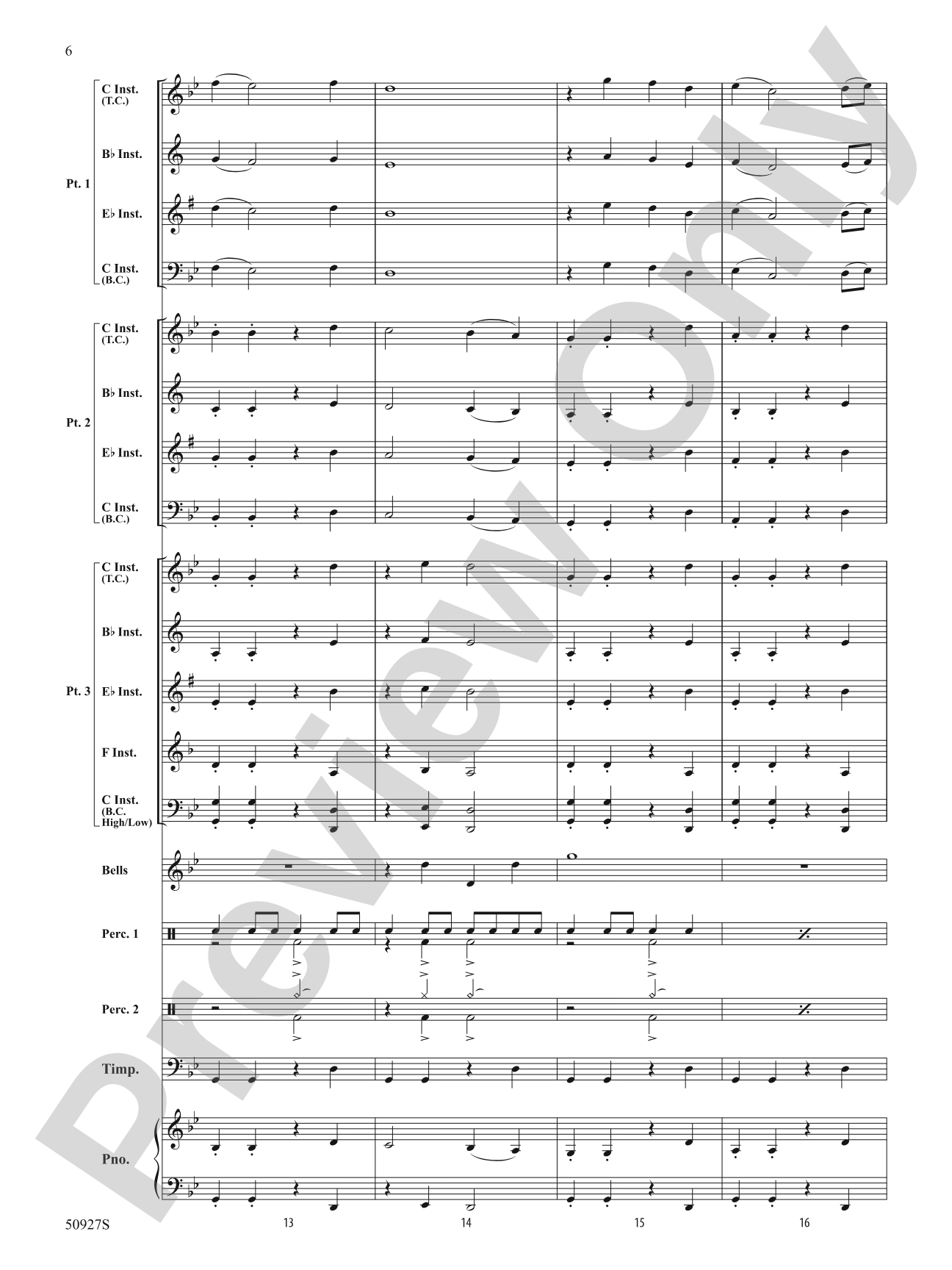 Thor's Hammer: Flexible Band/String Ensemble Score & Parts