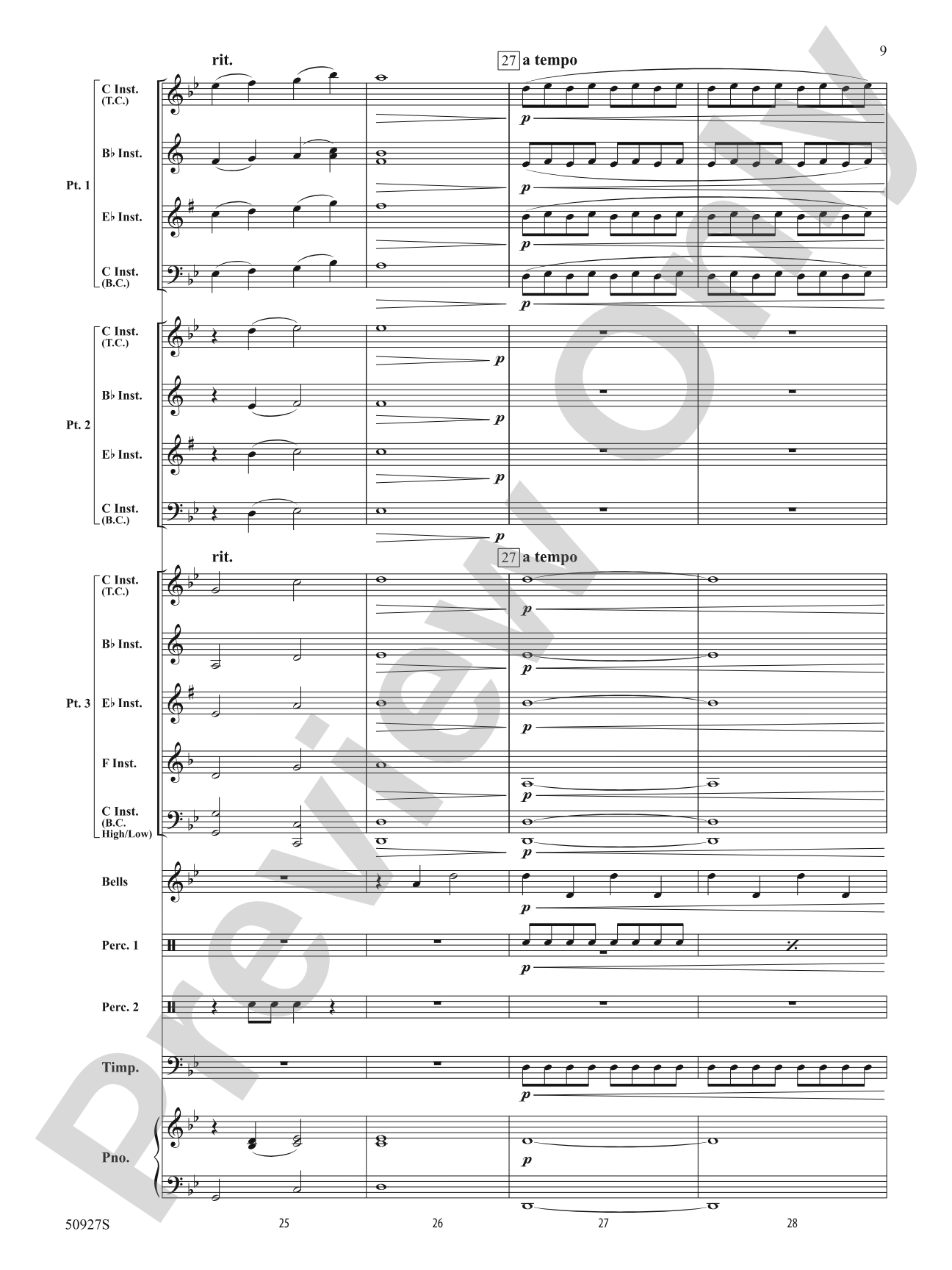 Thor's Hammer: Flexible Band/String Ensemble Score & Parts