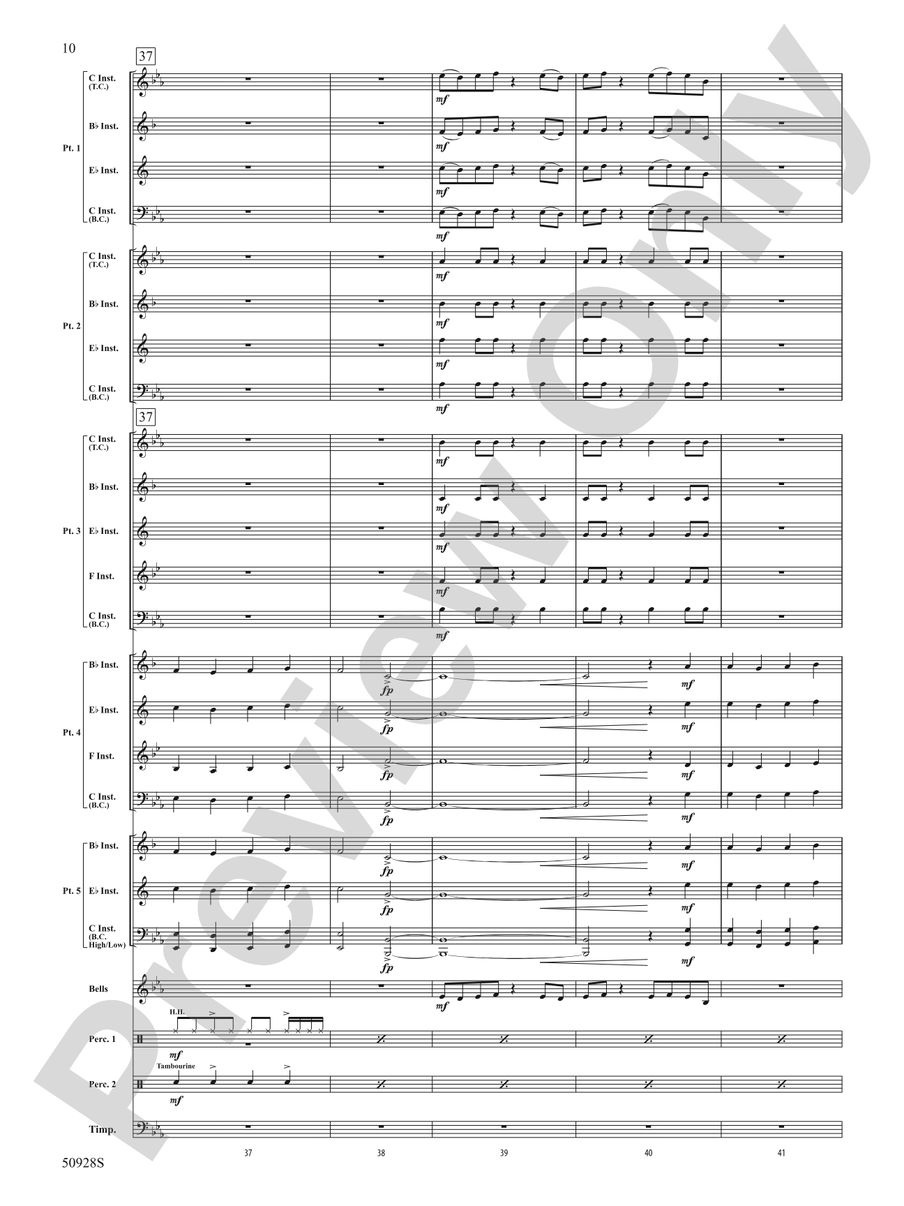 Fanfare for the Faithful: Concert Band Conductor Score & Parts