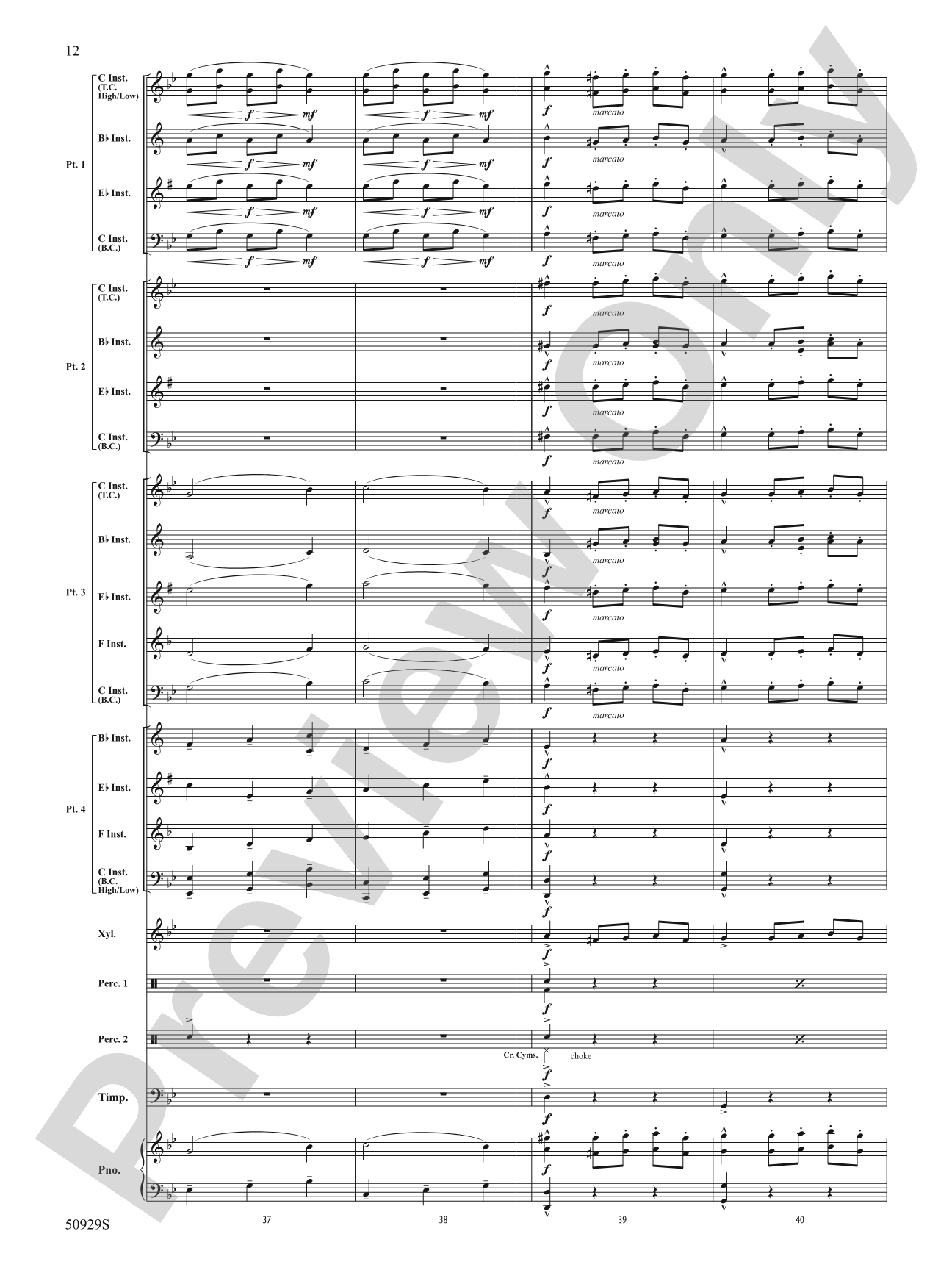 Fandango Festival: Flexible Band/String Ensemble Score & Parts