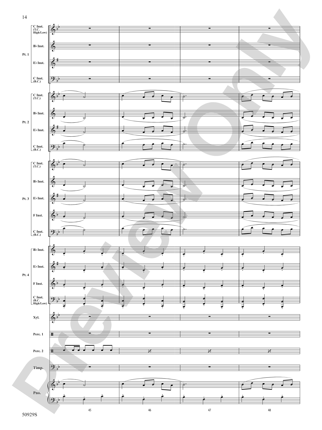 Fandango Festival: Flexible Band/String Ensemble Score & Parts