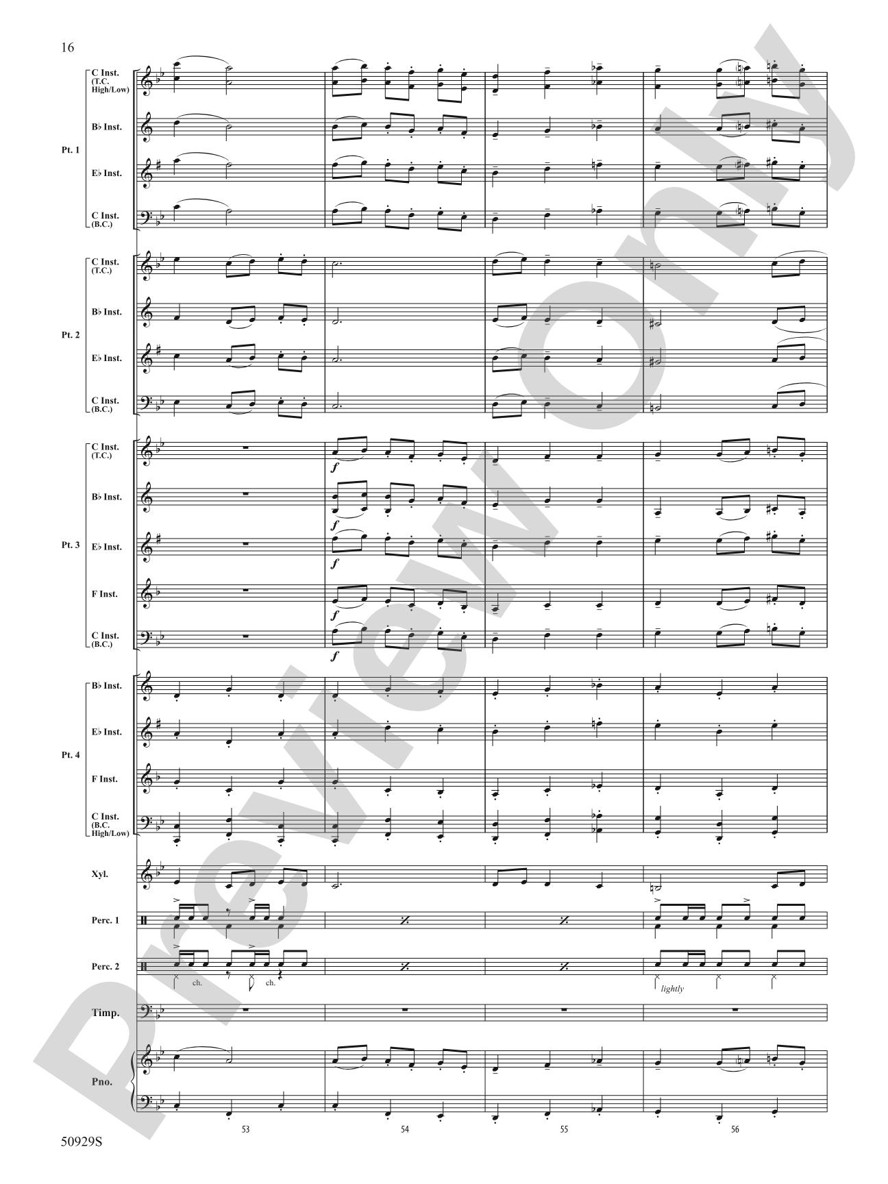 Fandango Festival: Flexible Band/String Ensemble Score & Parts
