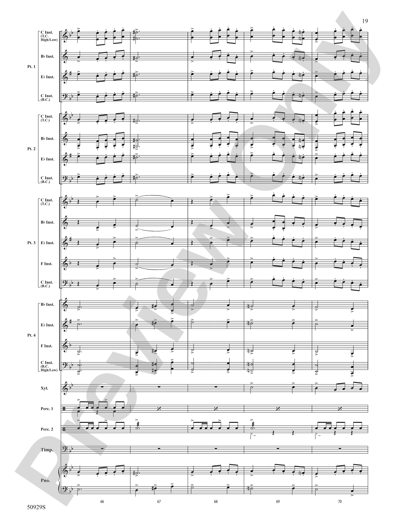 Fandango Festival: Flexible Band/String Ensemble Score & Parts