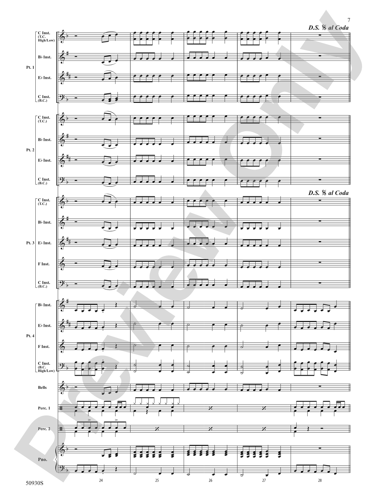 Any Way You Want It: Concert Band Conductor Score & Parts