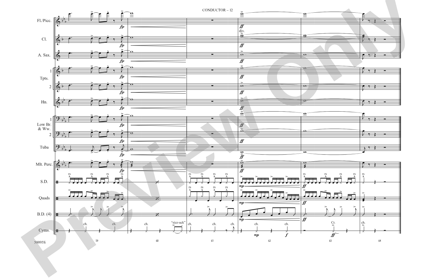 2 Be Loved: Marching Band Conductor Score & Parts