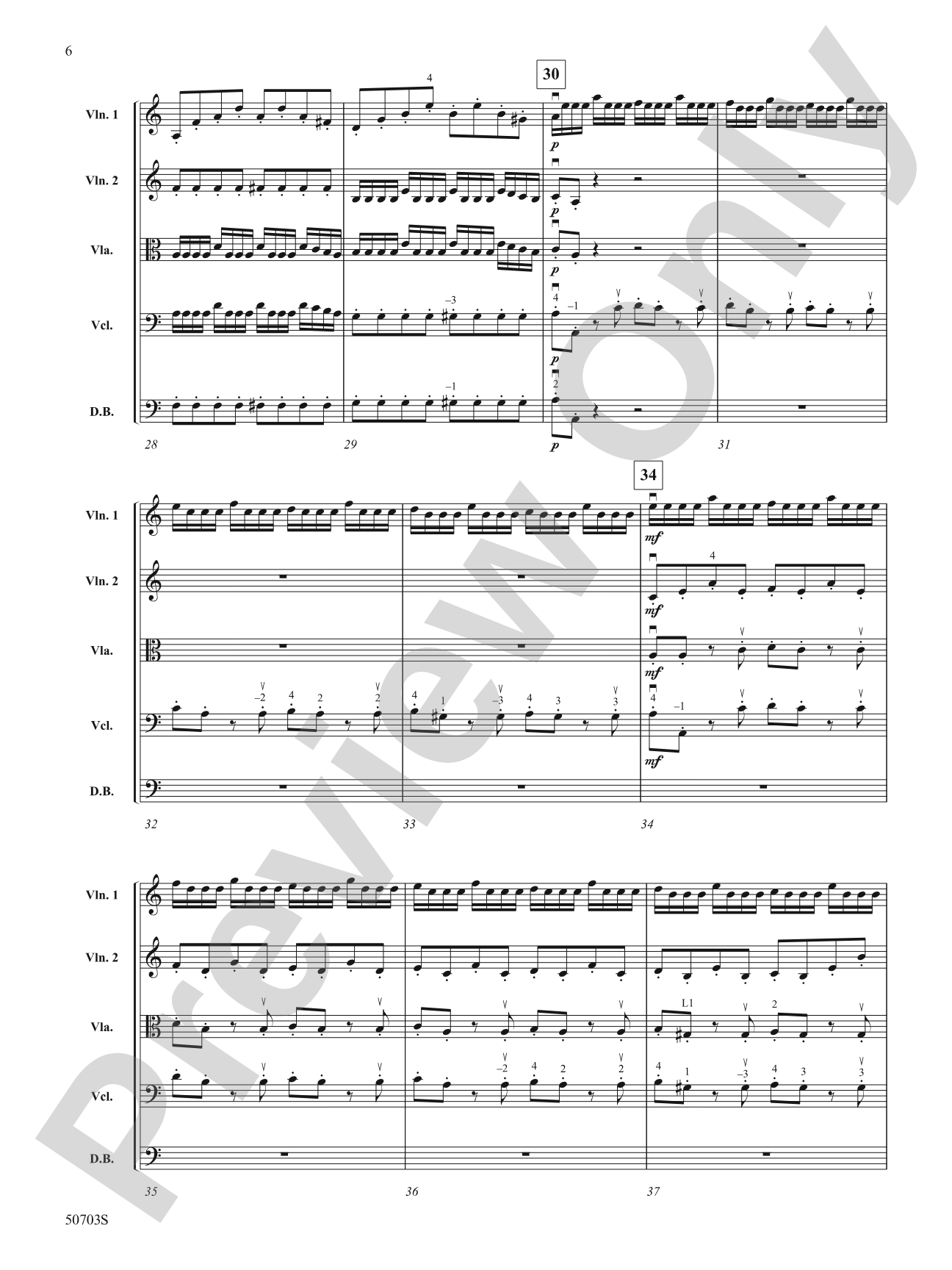 Armonico: String Orchestra Conductor Score & Parts