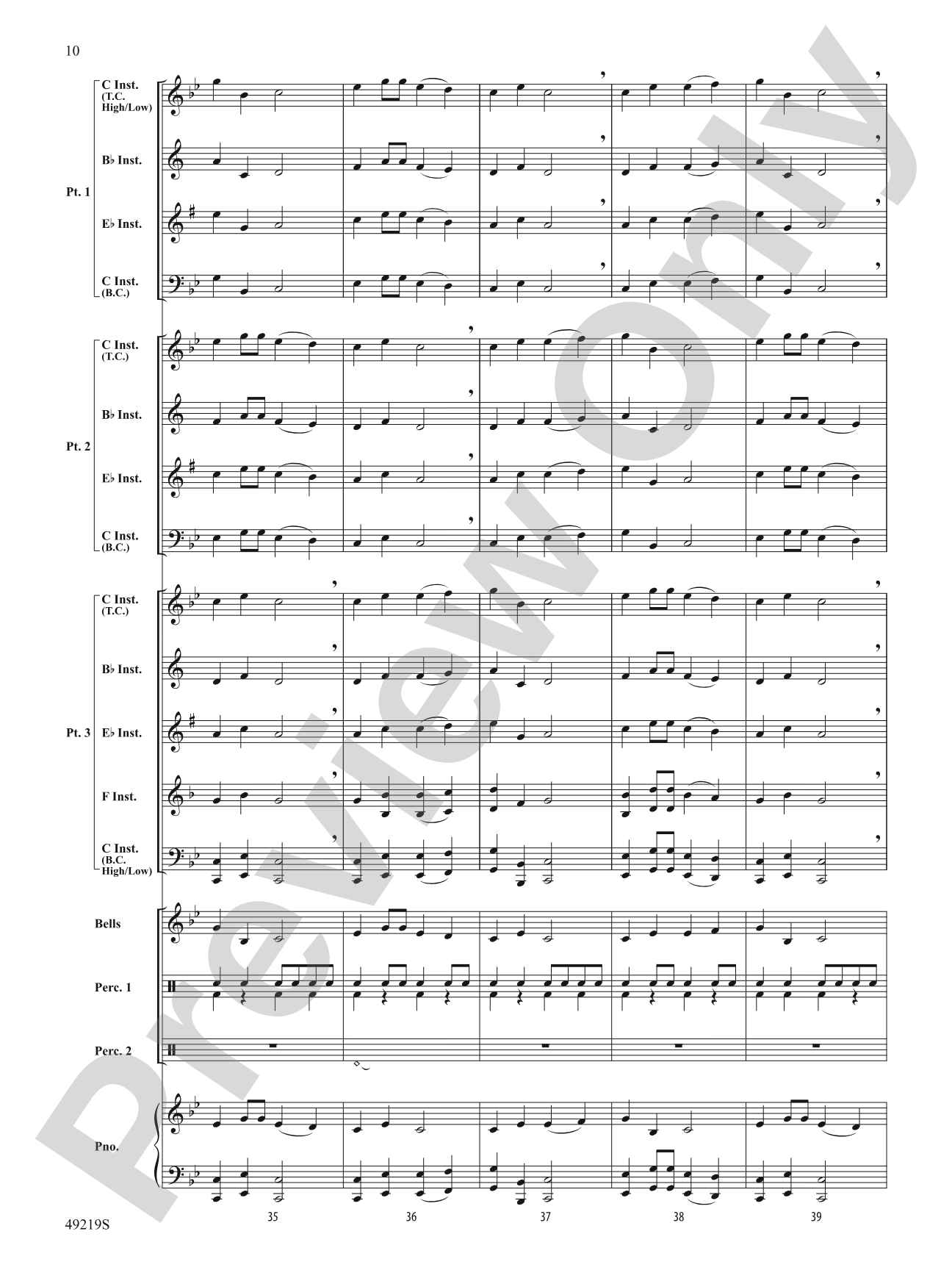 Dragon Dance: Flexible Band/String Ensemble Score & Parts