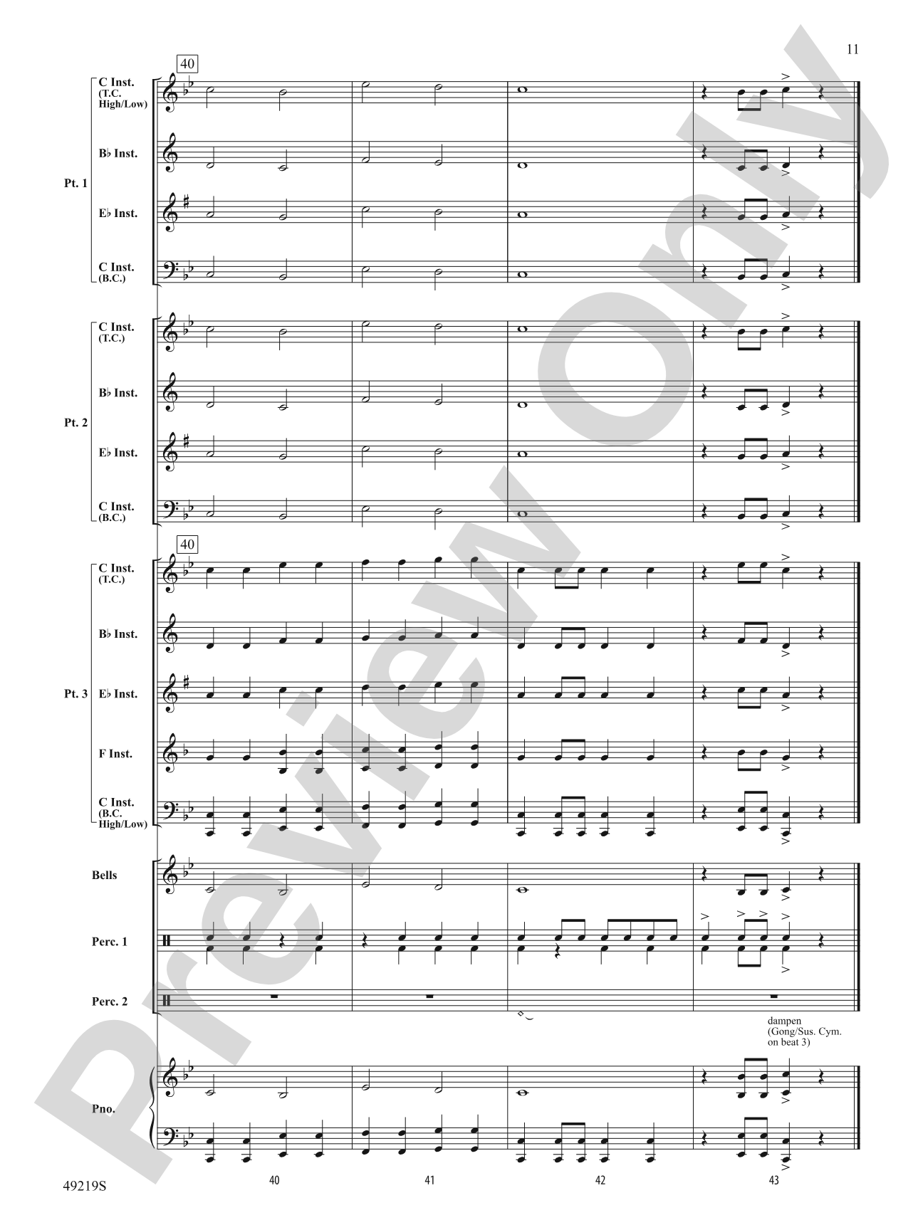 Dragon Dance: Flexible Band/String Ensemble Score & Parts