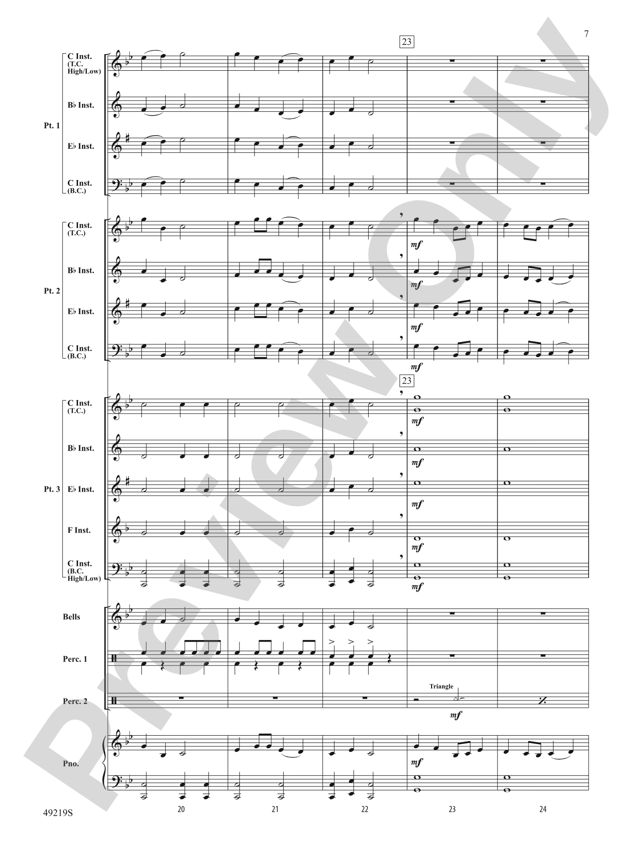 Dragon Dance: Flexible Band/String Ensemble Score & Parts