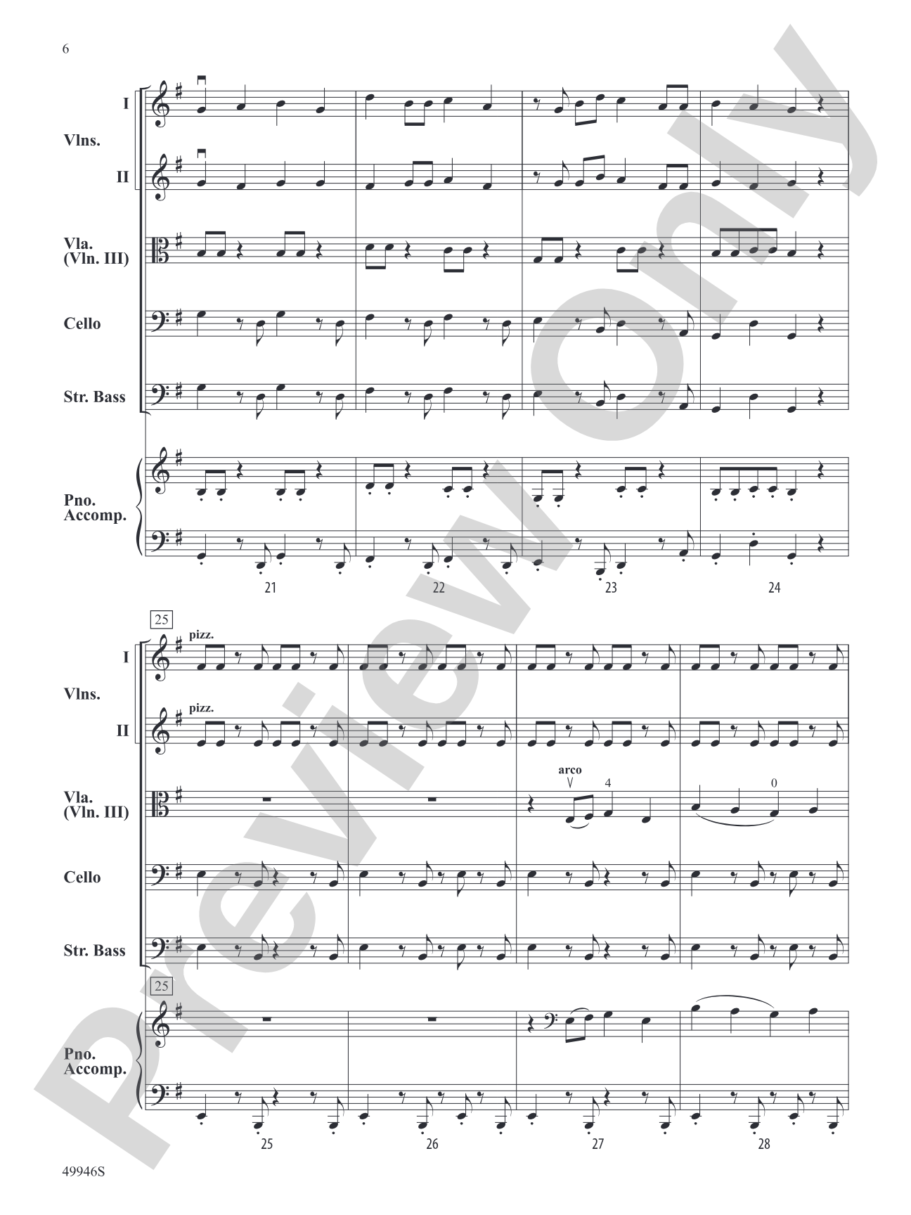 New Beginnings: String Orchestra Conductor Score & Parts
