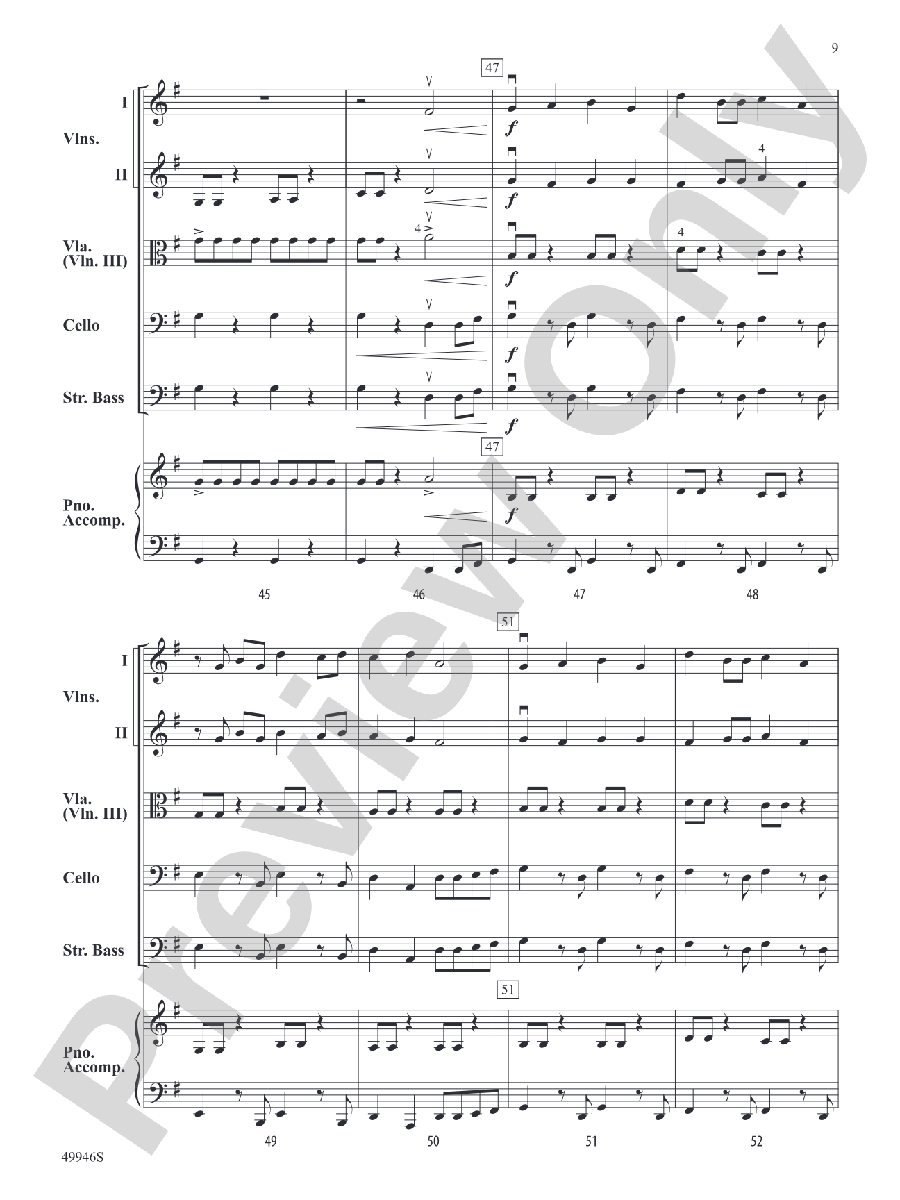 New Beginnings: String Orchestra Conductor Score & Parts