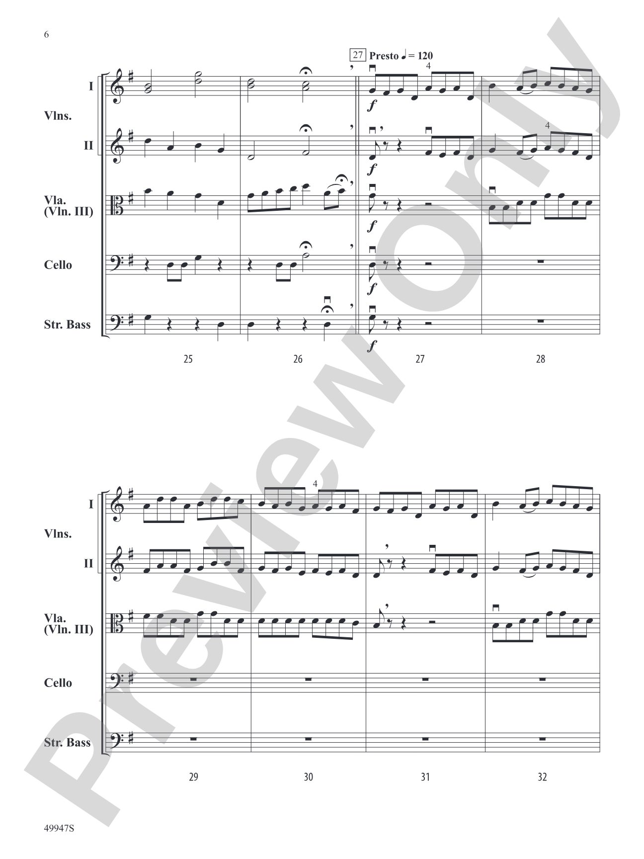 Terra Beata: String Orchestra Conductor Score & Parts