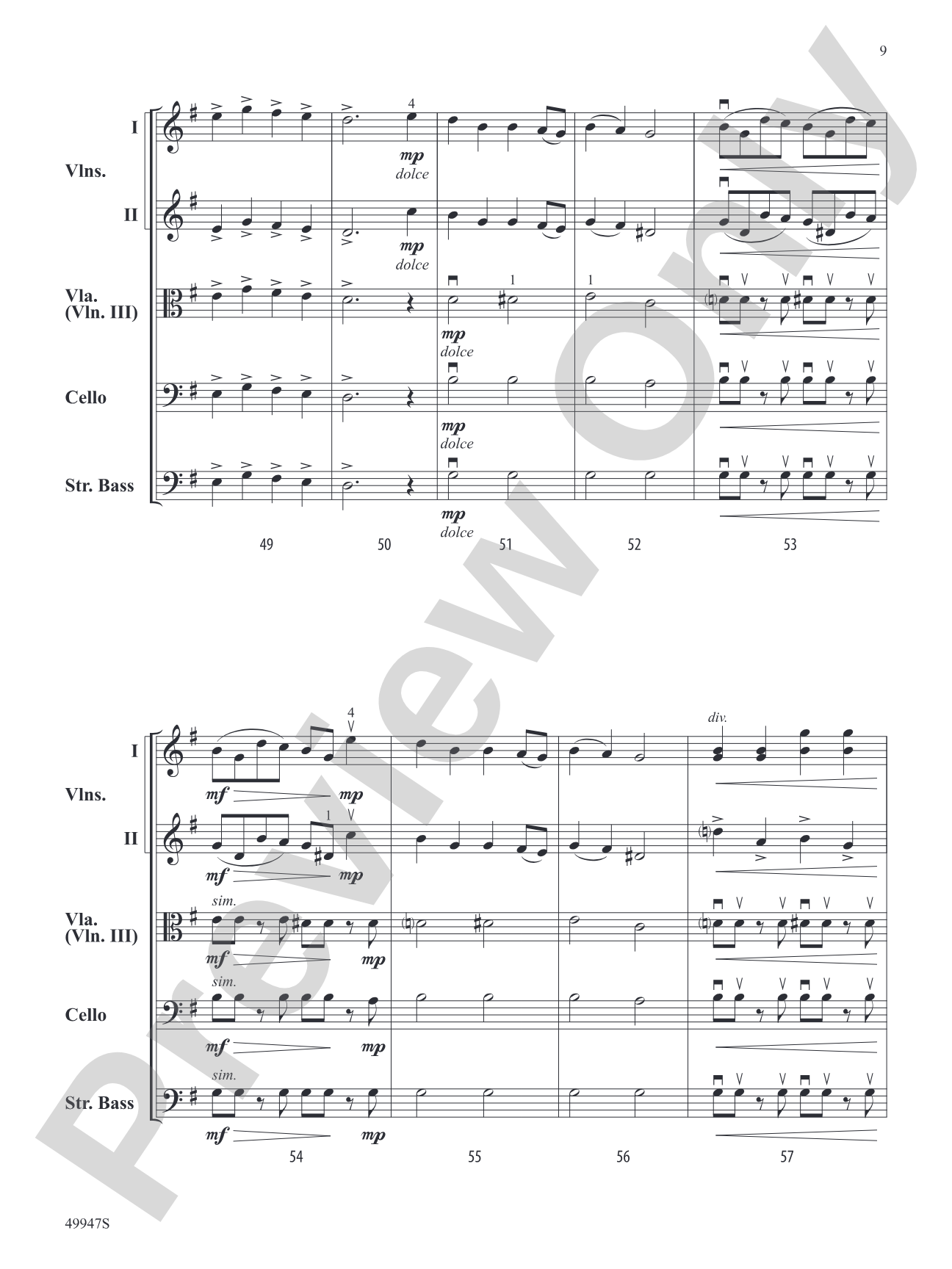 Terra Beata: String Orchestra Conductor Score & Parts