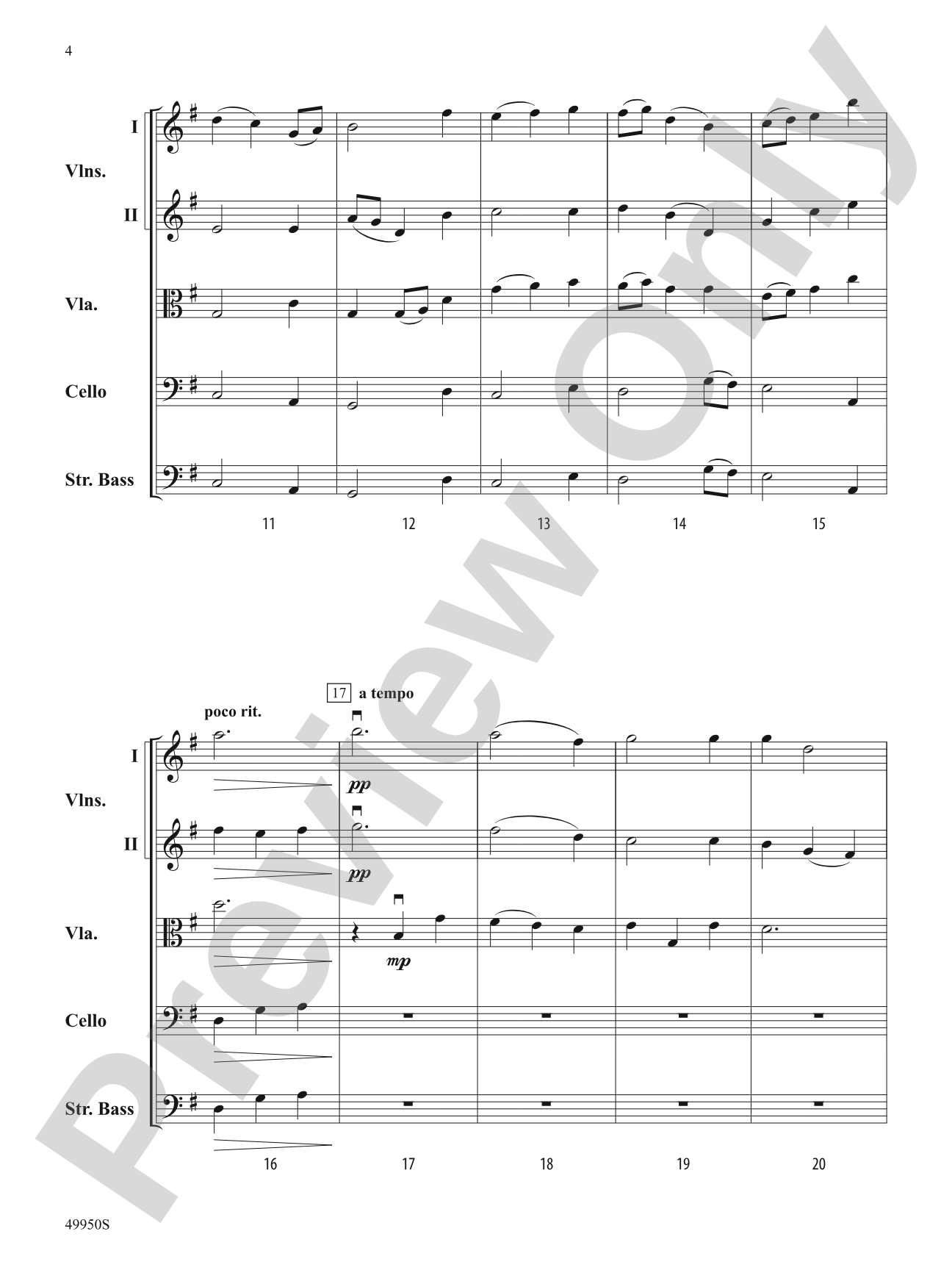 Skylight: String Orchestra Conductor Score & Parts