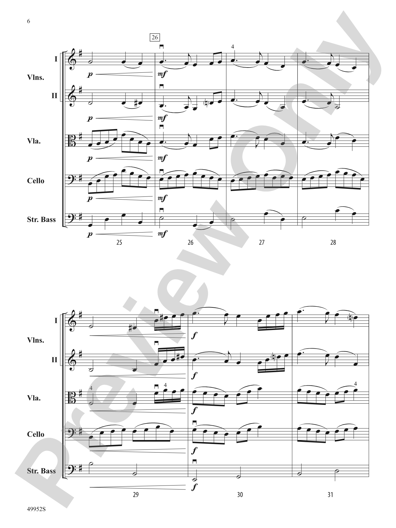 Lake of the Clouds: String Orchestra Conductor Score & Parts