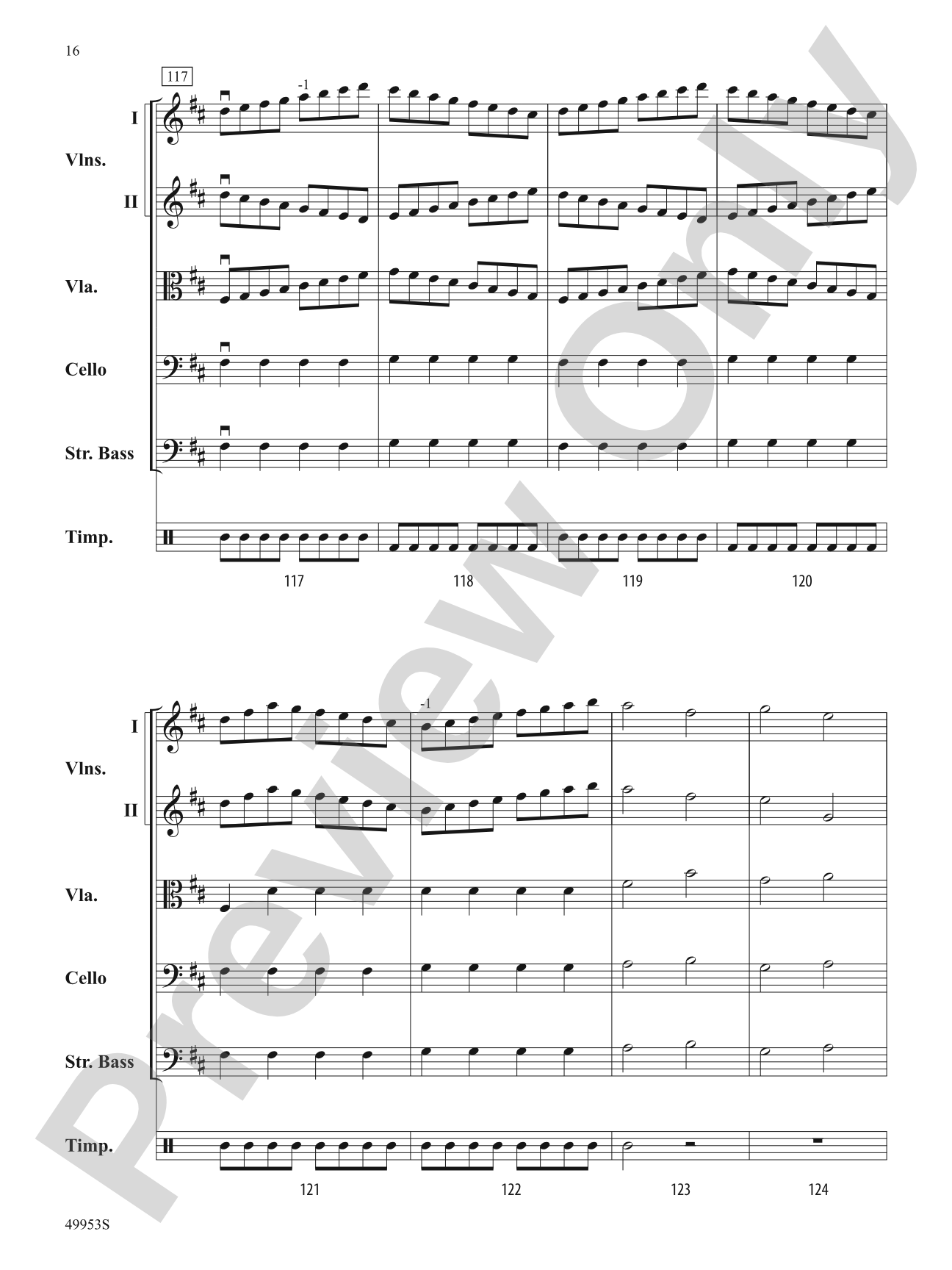 Symphony No. 104 (London): String Orchestra Conductor Score & Parts