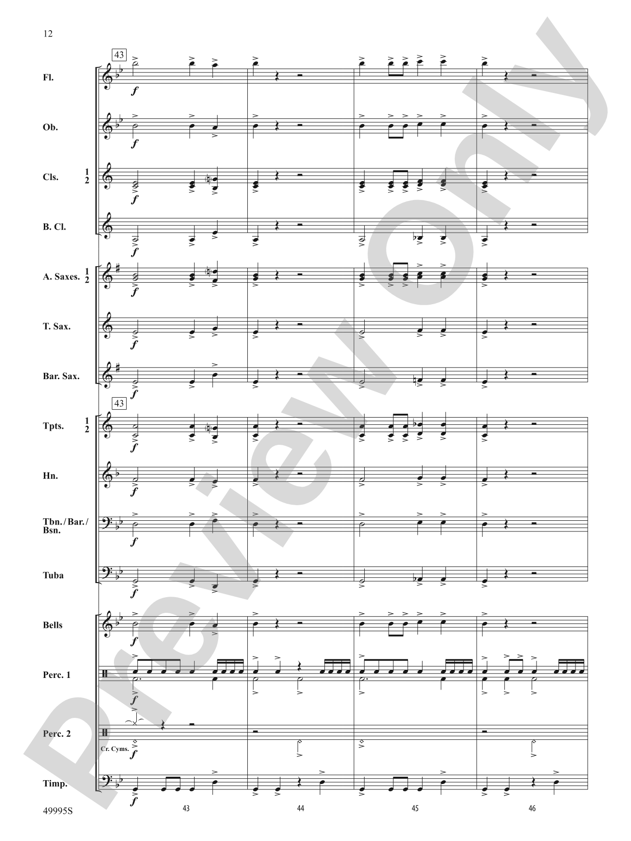 Infinite Quest: Concert Band Conductor Score & Parts