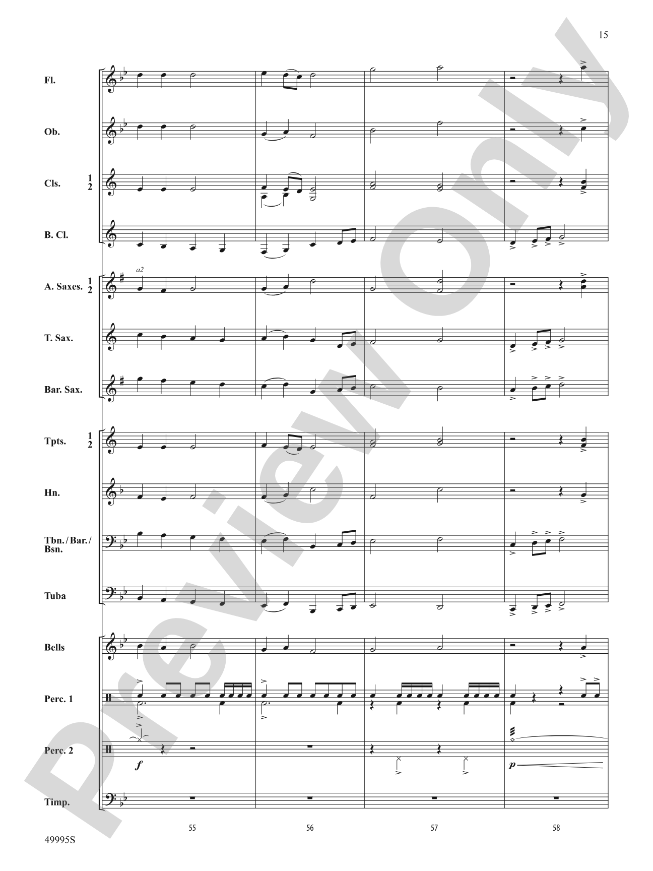 Infinite Quest: Concert Band Conductor Score & Parts
