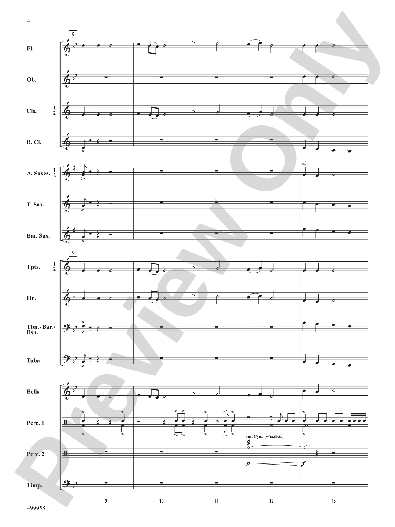 Infinite Quest: Concert Band Conductor Score & Parts
