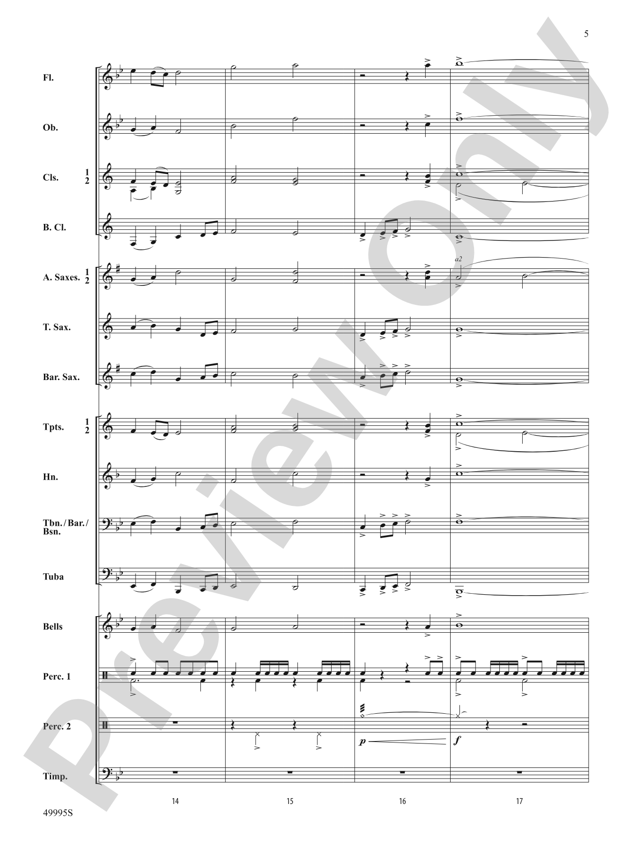 Infinite Quest: Concert Band Conductor Score & Parts