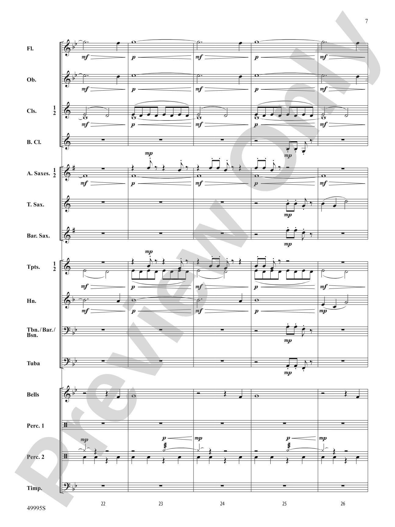 Infinite Quest: Concert Band Conductor Score & Parts