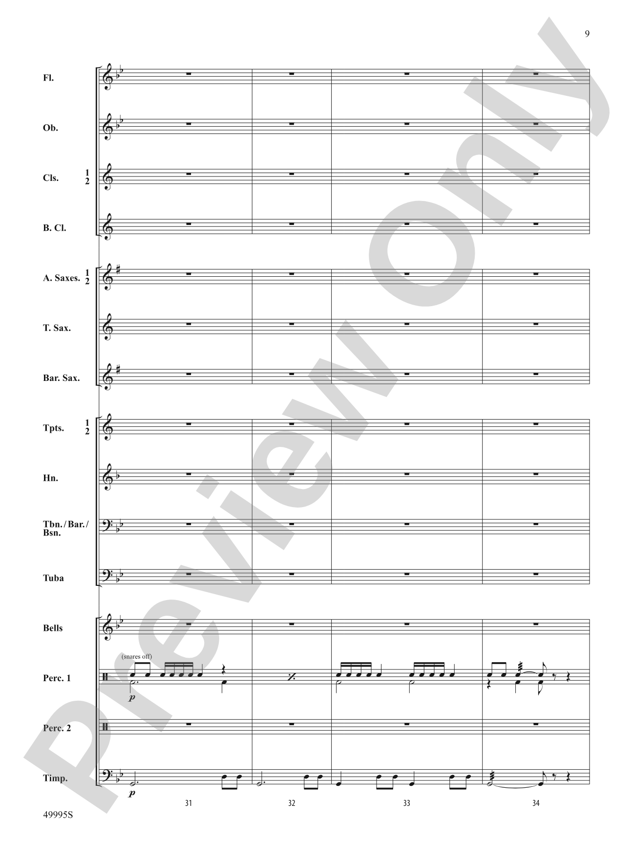 Infinite Quest: Concert Band Conductor Score & Parts
