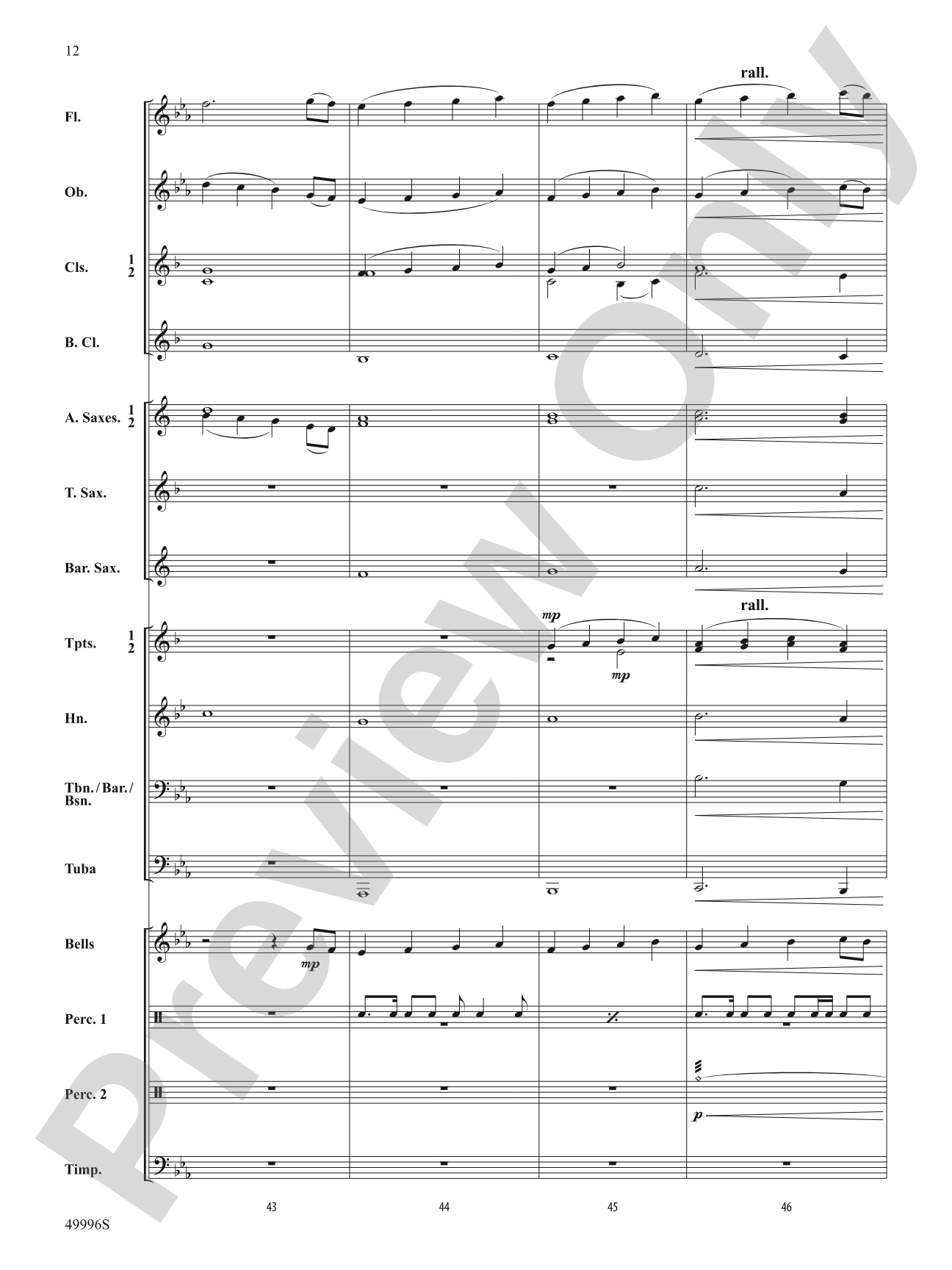 Regalium: Concert Band Conductor Score & Parts