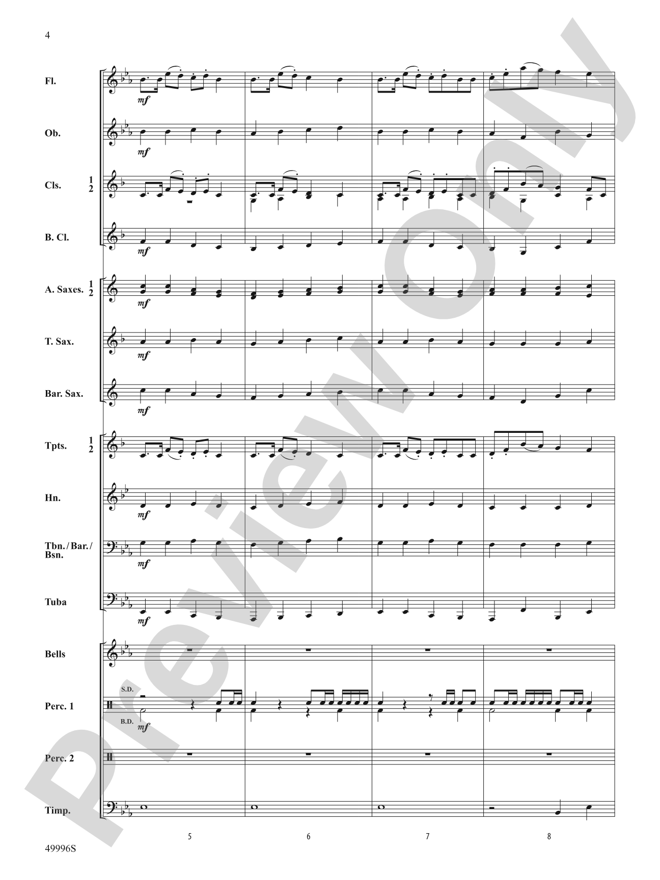 Regalium: Concert Band Conductor Score & Parts