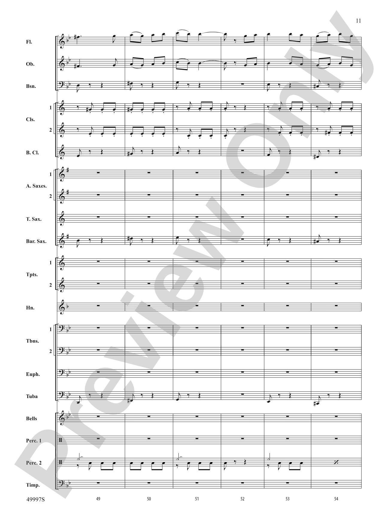 Paso Del Aguila: Concert Band Conductor Score & Parts