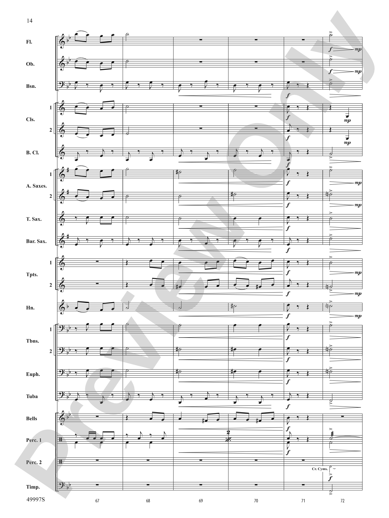 Paso Del Aguila: Concert Band Conductor Score & Parts