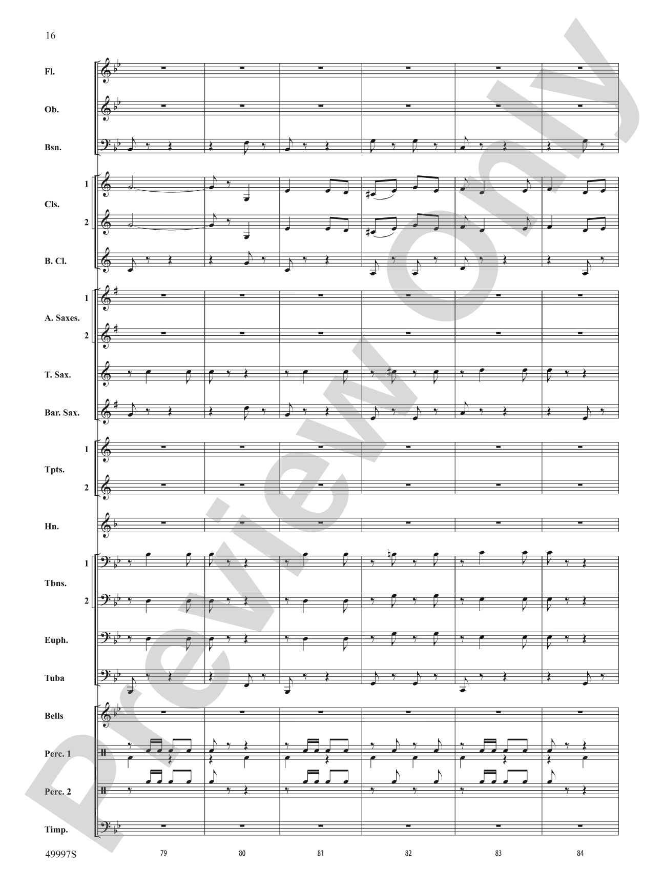 Paso Del Aguila: Concert Band Conductor Score & Parts