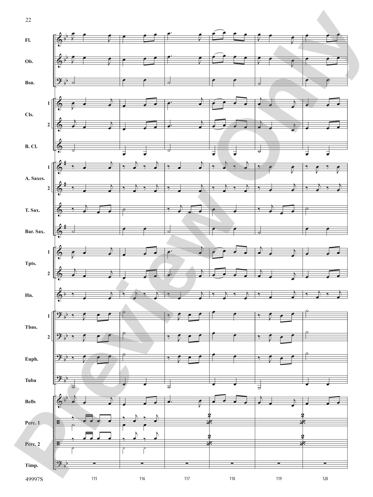 Paso Del Aguila: Concert Band Conductor Score & Parts