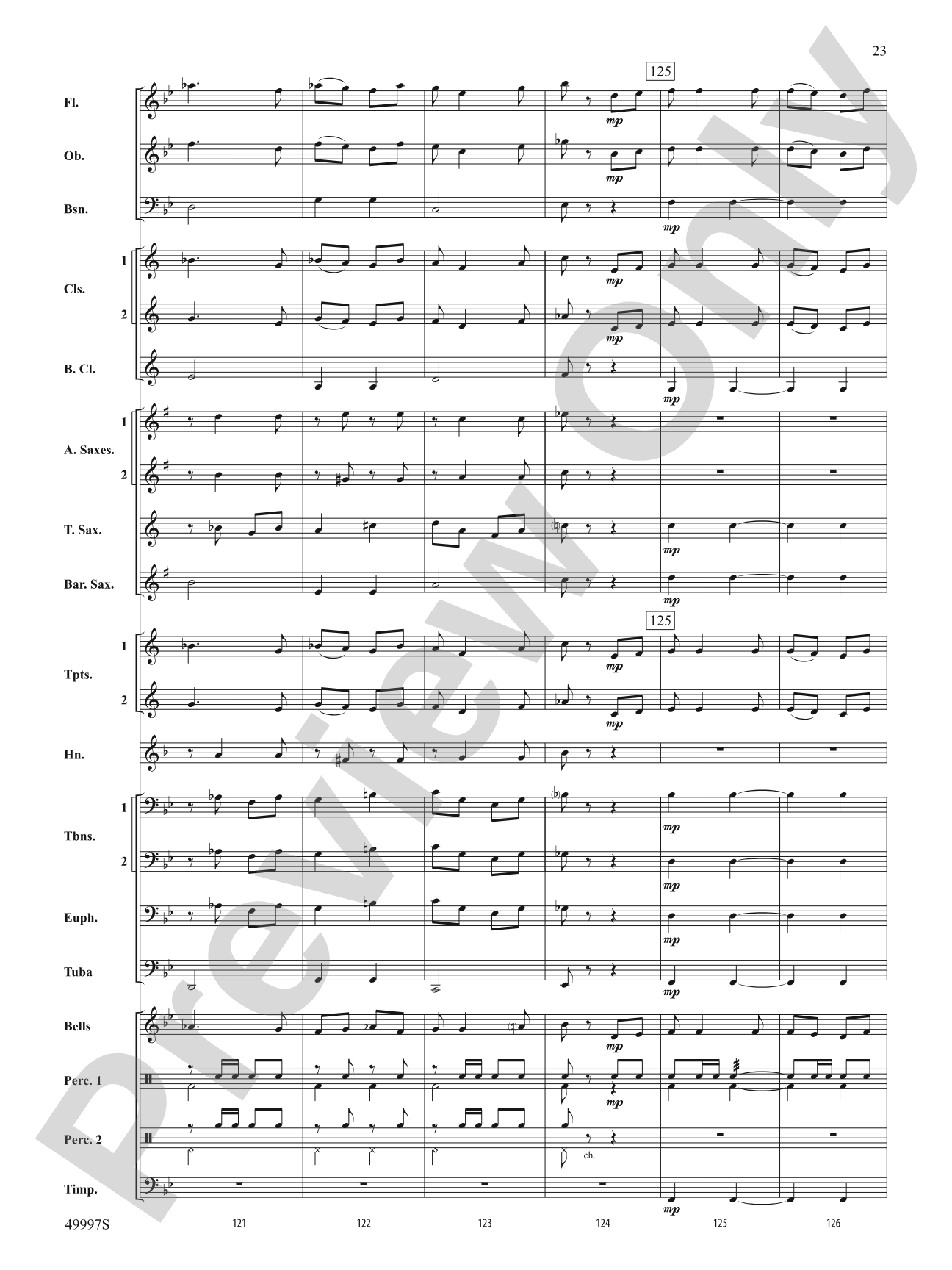 Paso Del Aguila: Concert Band Conductor Score & Parts