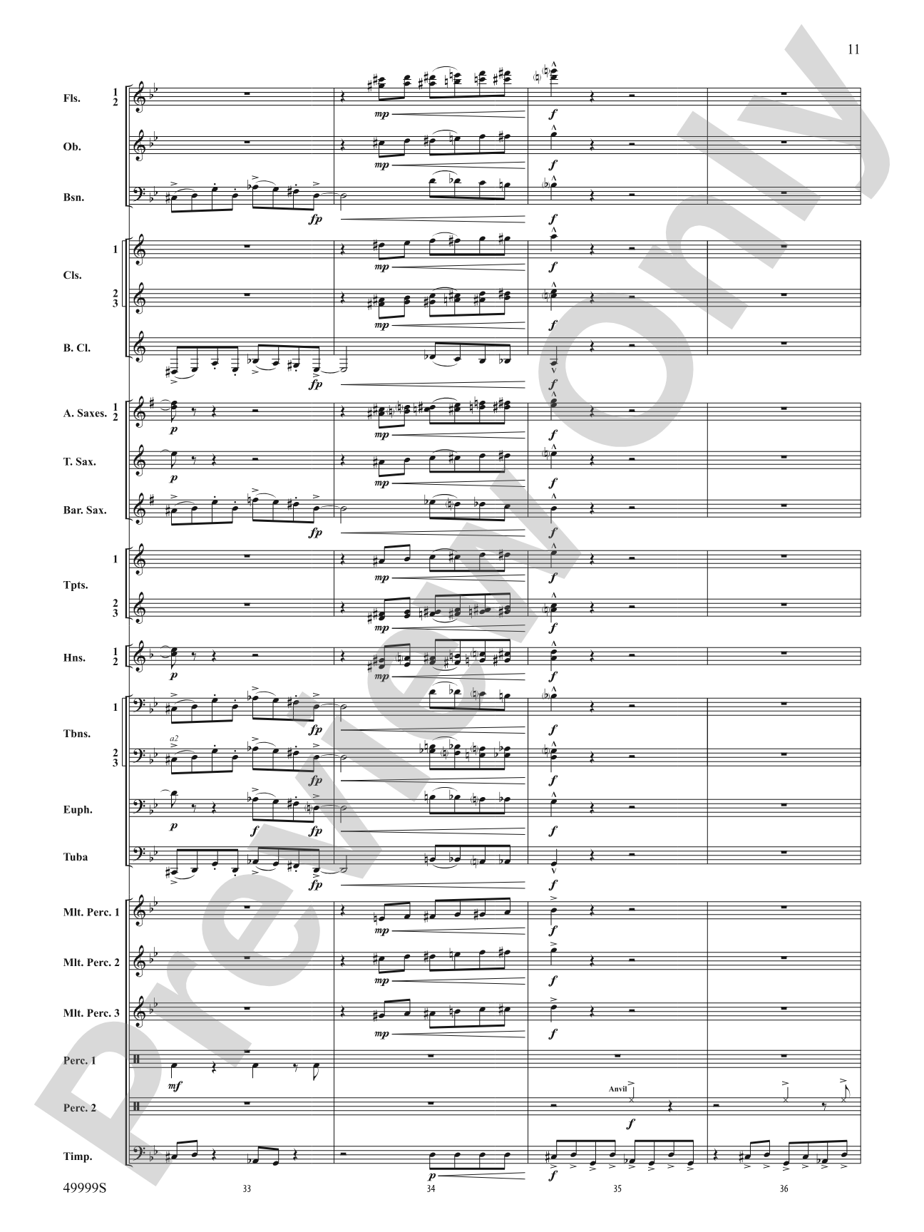 Swarm: Concert Band Conductor Score & Parts